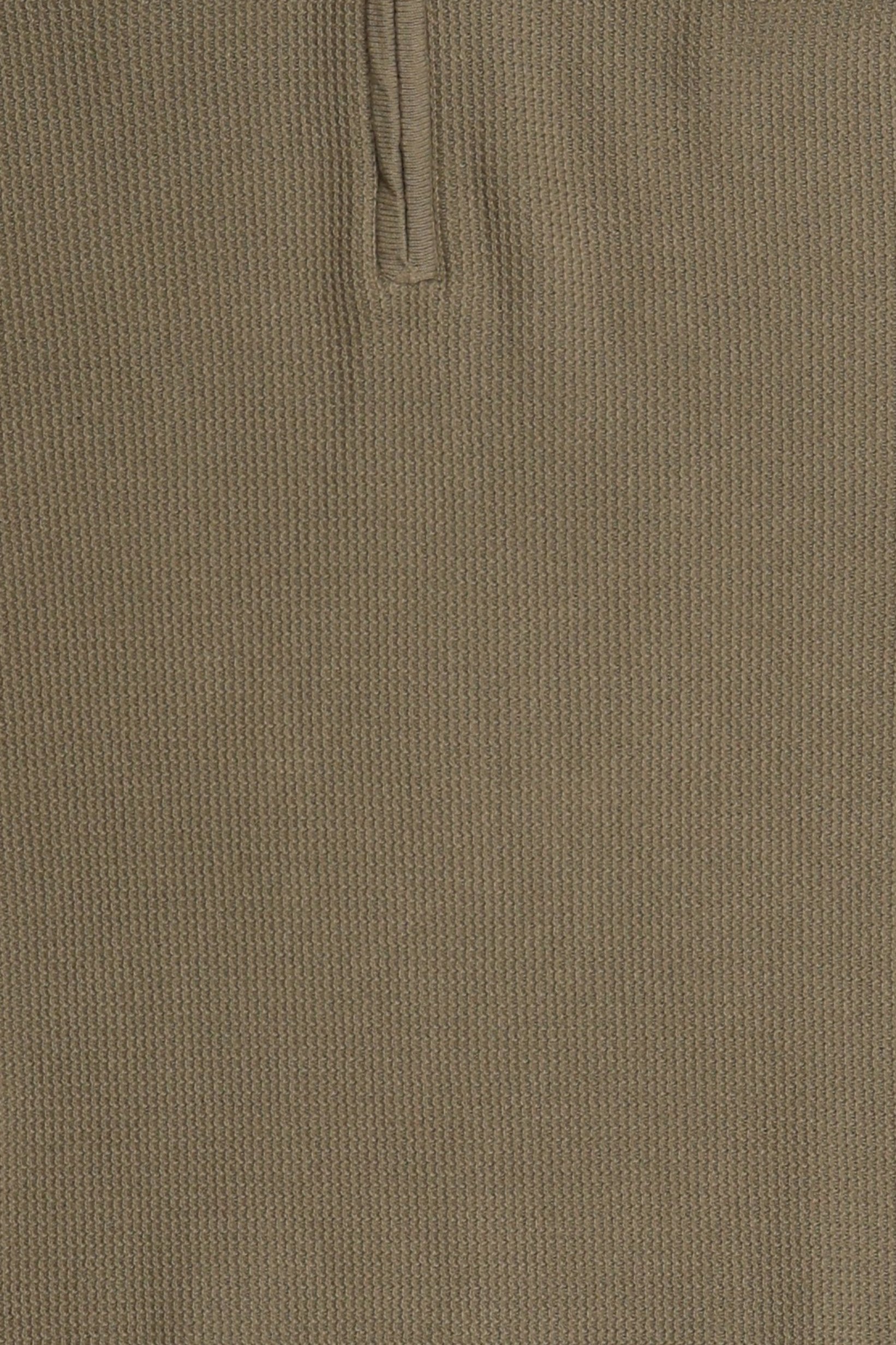 Men Mock Neck Knitted Sweater, Taupe