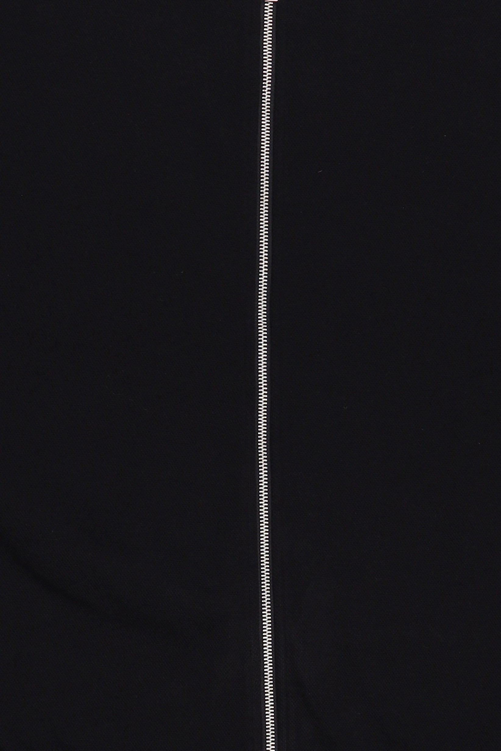Men Plain Bomber Jacket, Black