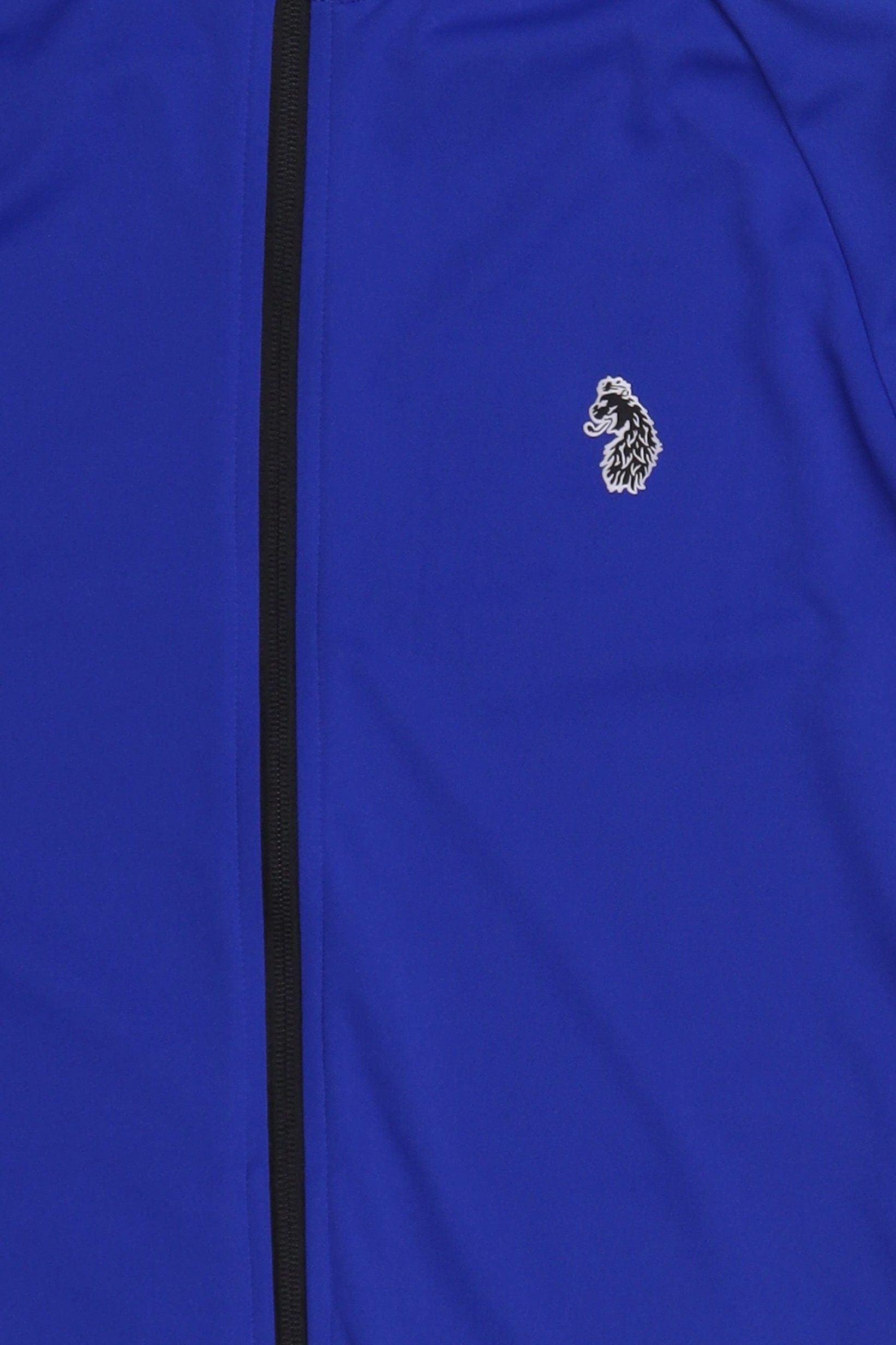 Men Sportswear Fit Long Sleeve Full Zip Training Hoodie, Blue