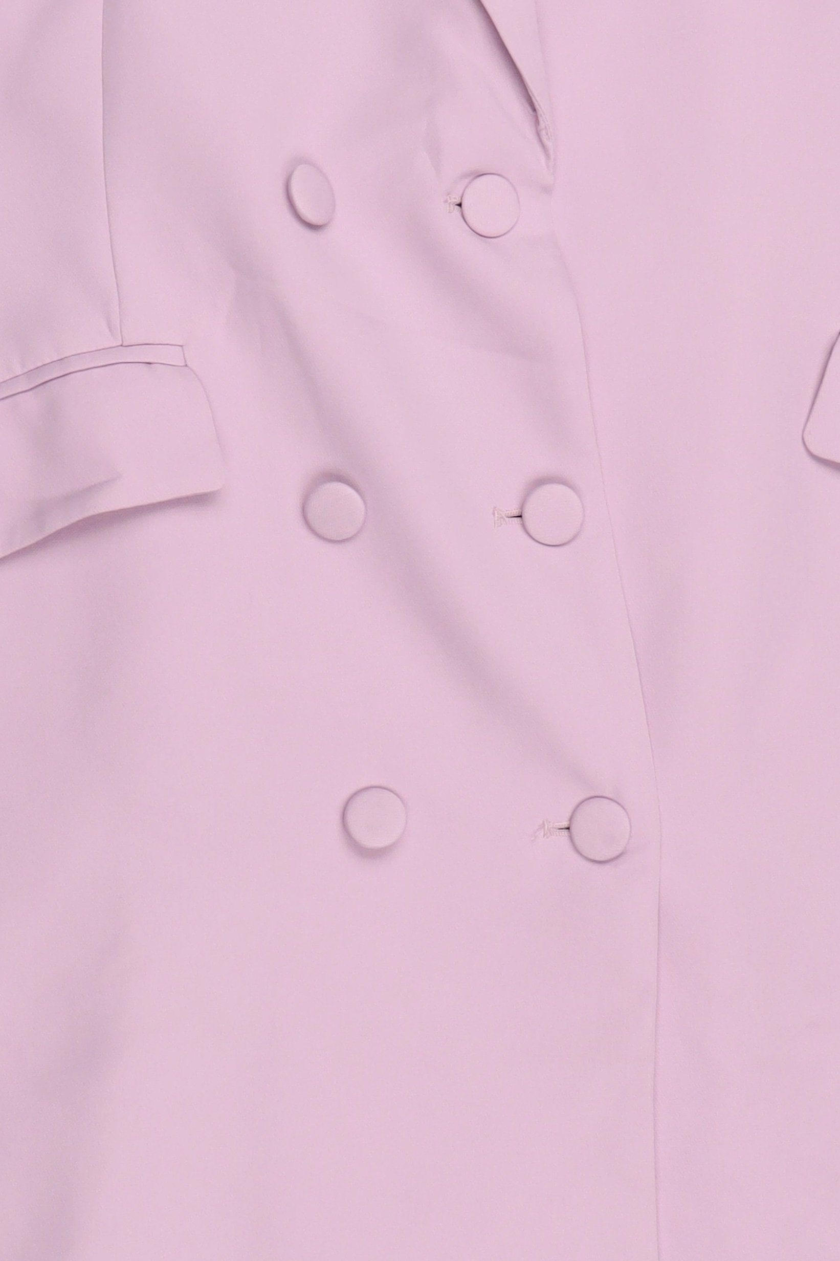 Women Solid Blazer Dress, Lilac