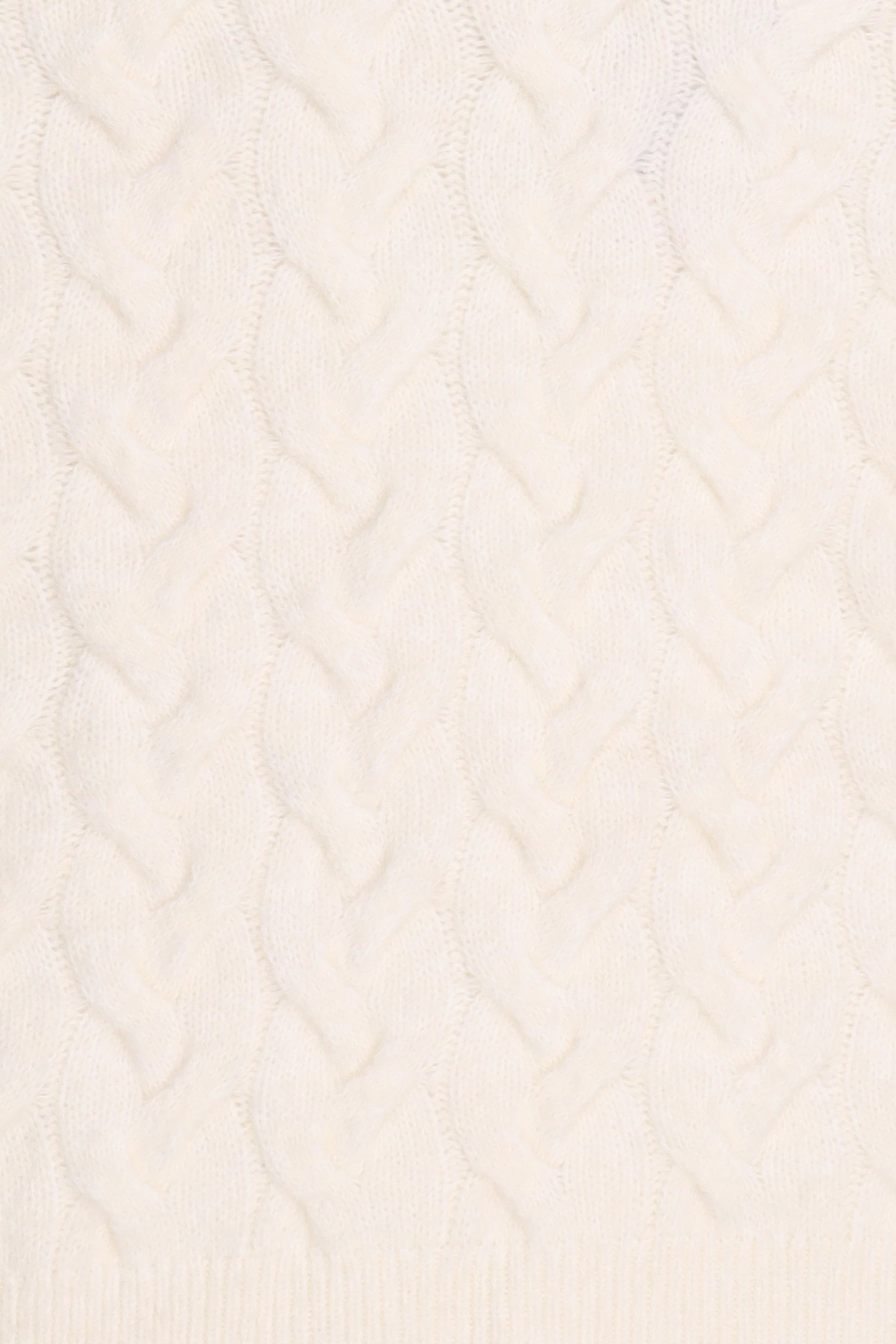 Women Turtle Neck Textured Sweater, Ivory