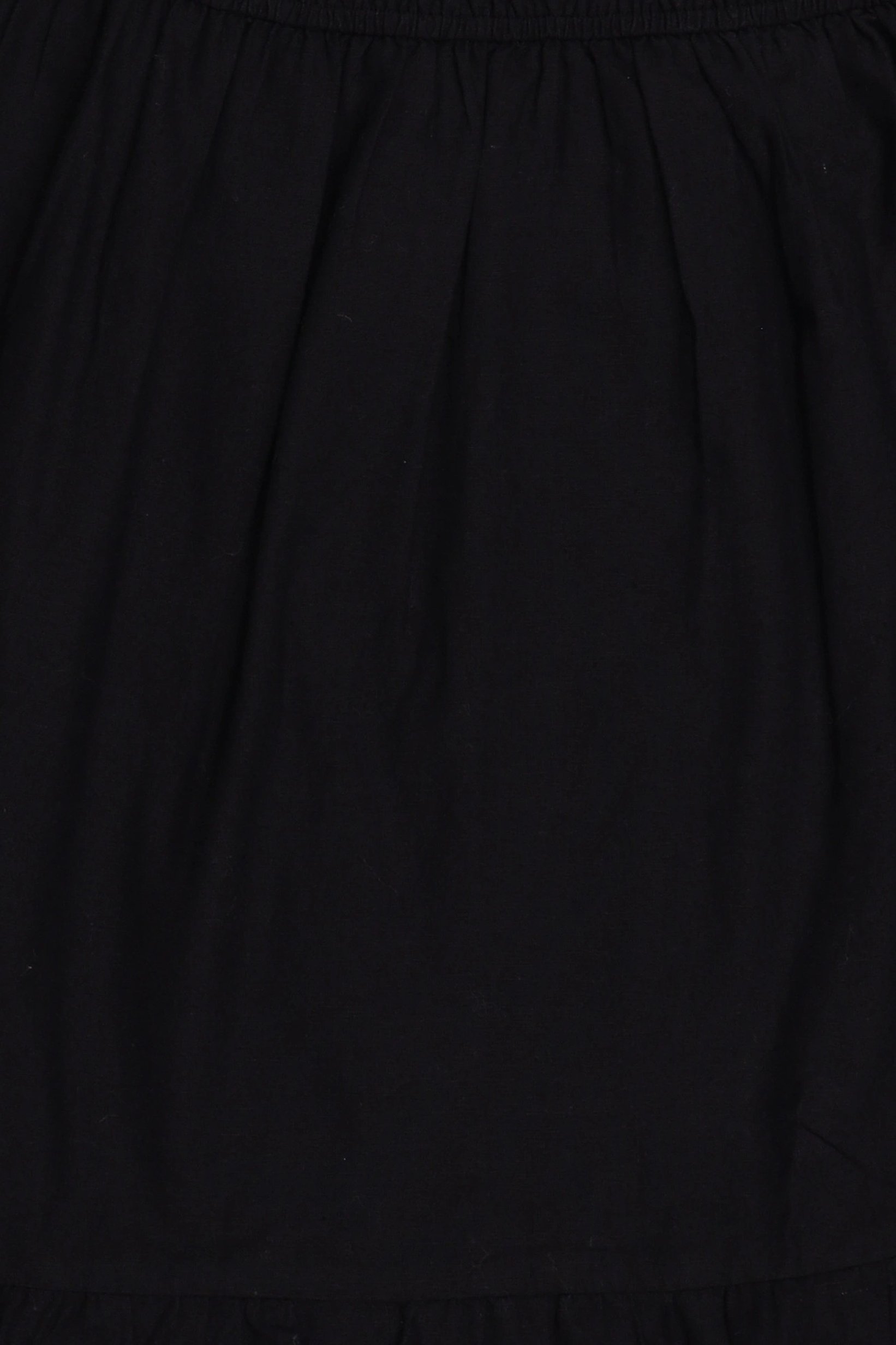 Women Solid Mini Dress, Black
