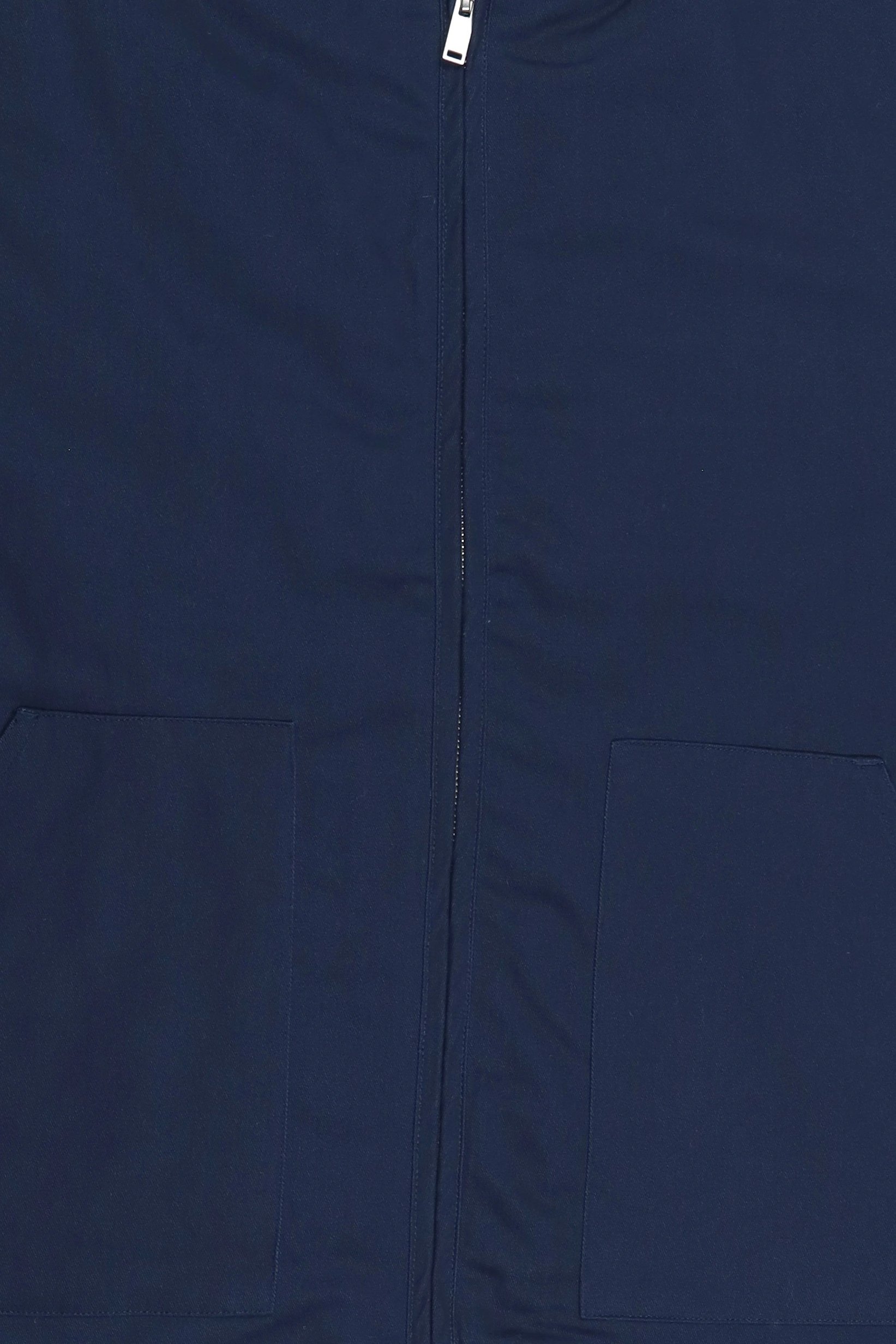 Men Solid Vest Jacket, Navy