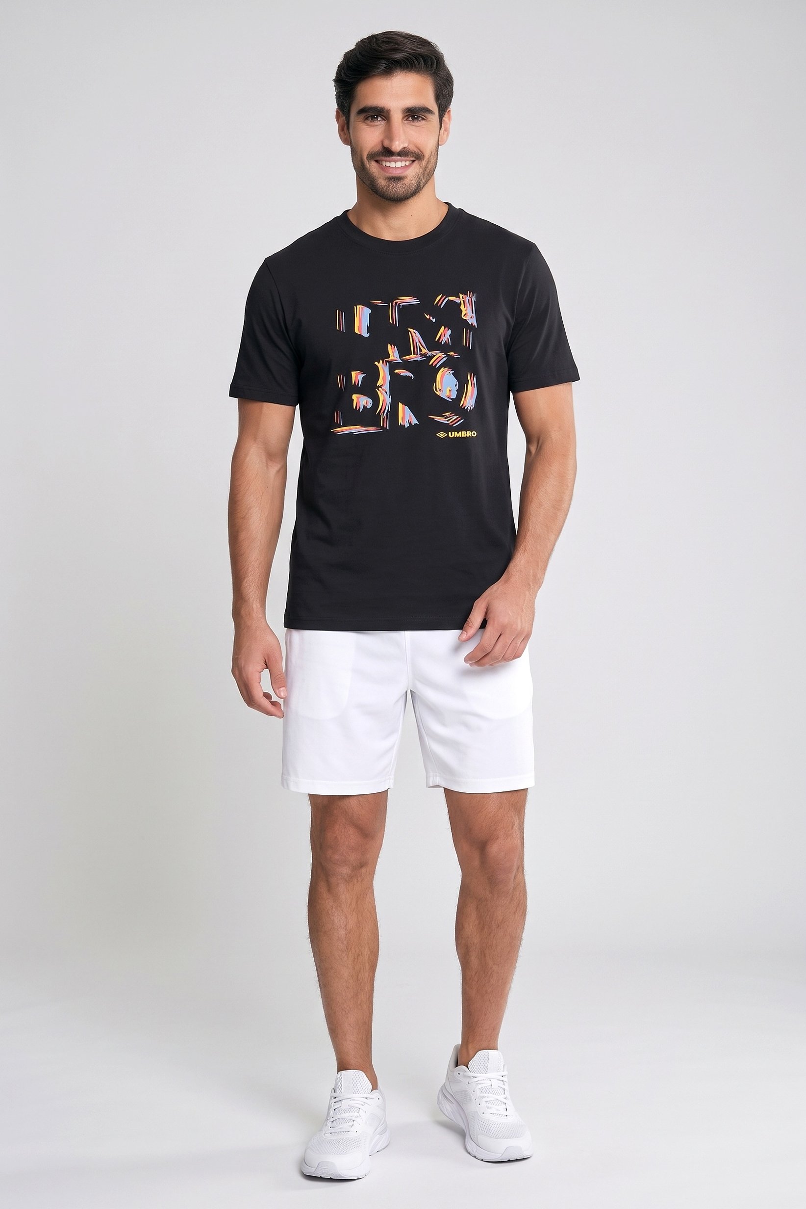 Men Sportswear Fit Short Sleeve Outdoor T-Shirt, Black