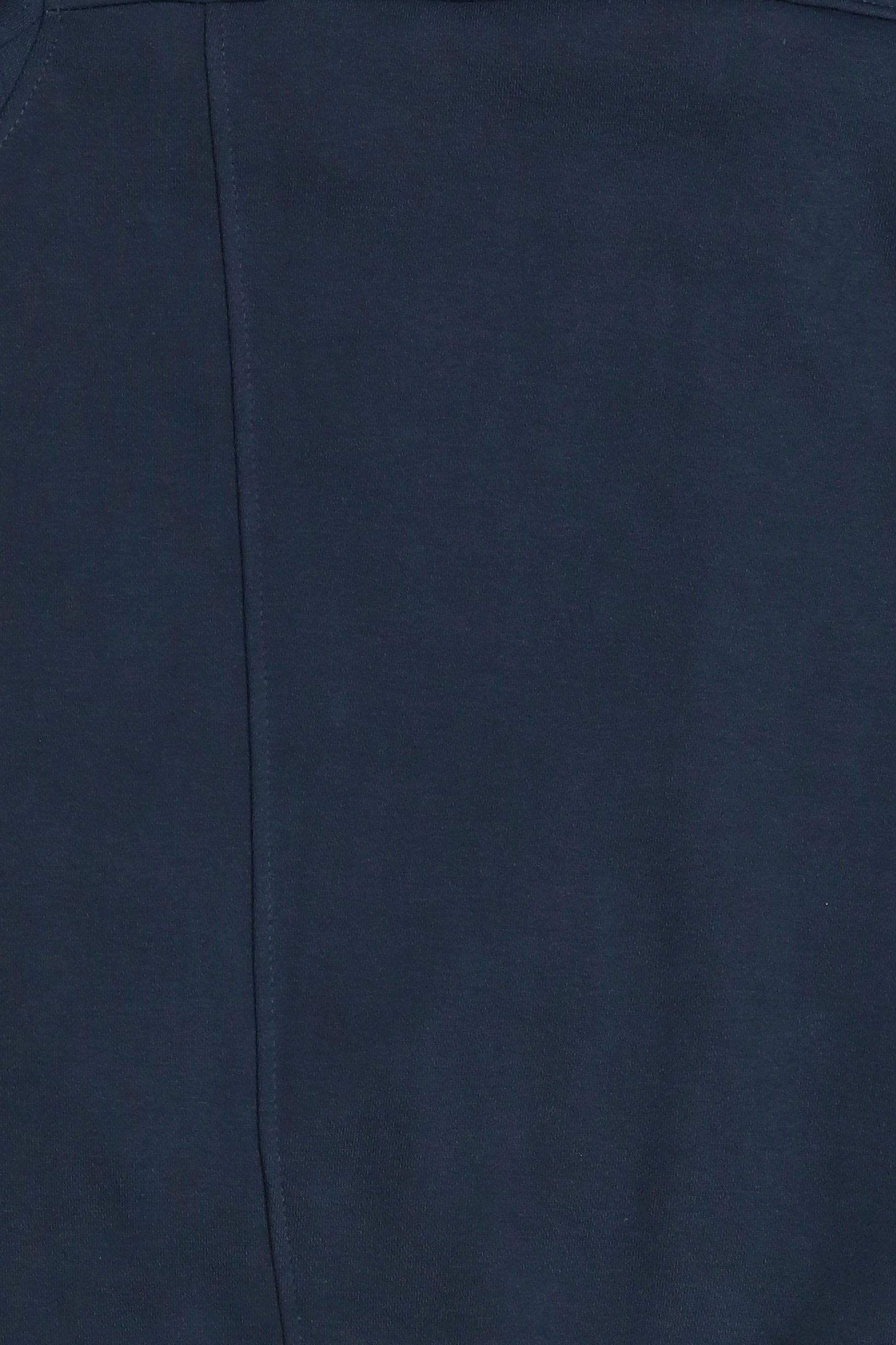 Men Solid Hooded  Jacket, Navy Blue