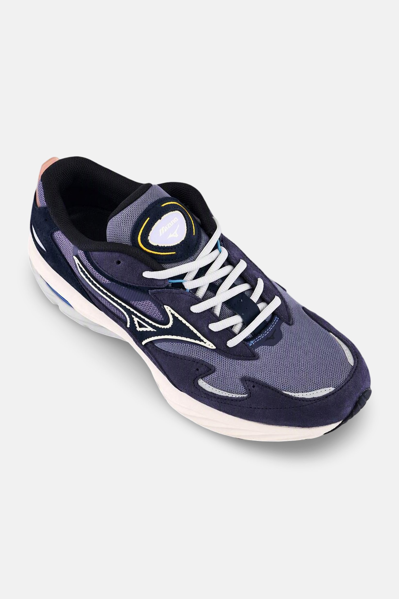Men Wave Rider 8 Lace Up Outdoor Shoes, Navy Blue
