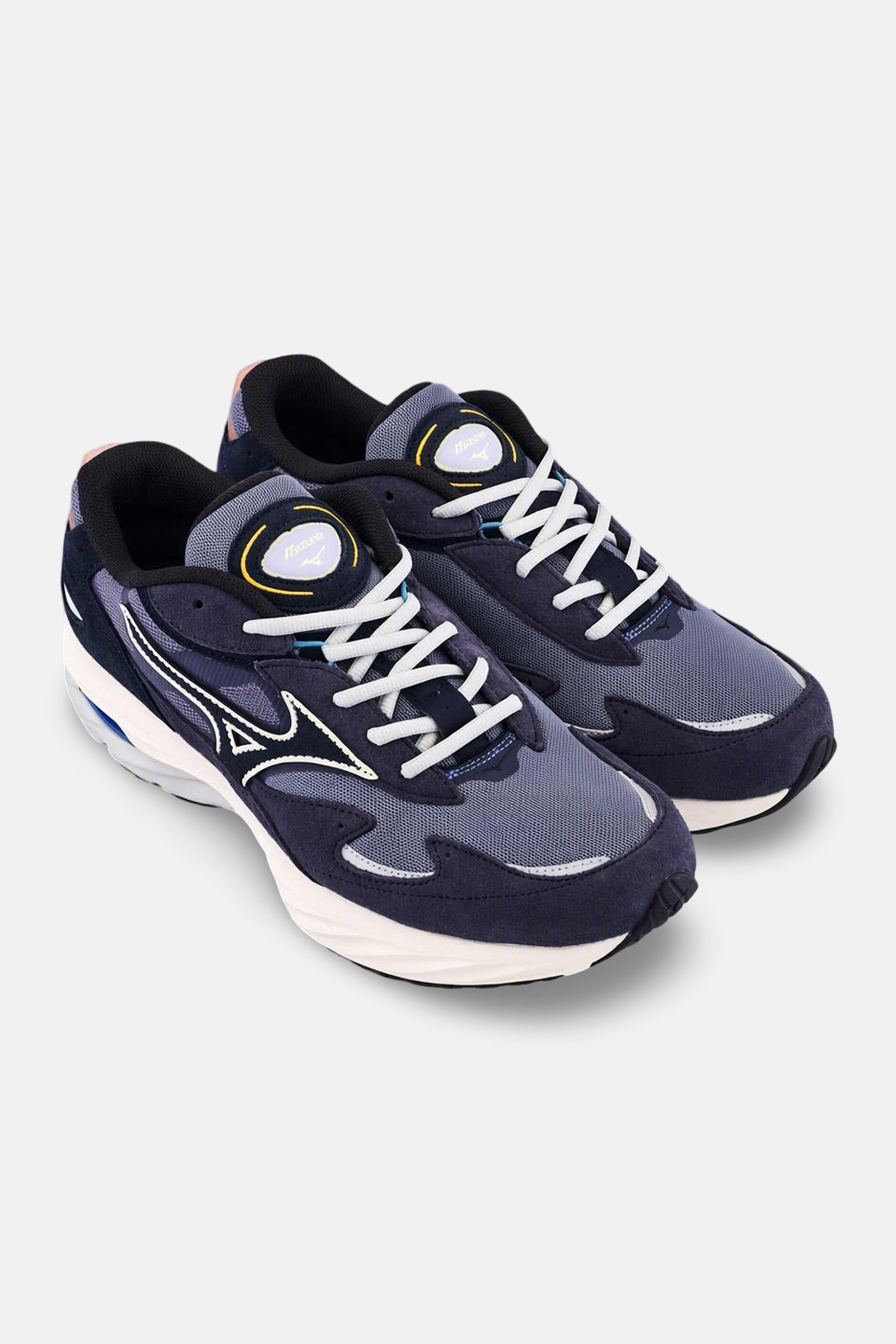Men Wave Rider 8 Lace Up Outdoor Shoes, Navy Blue