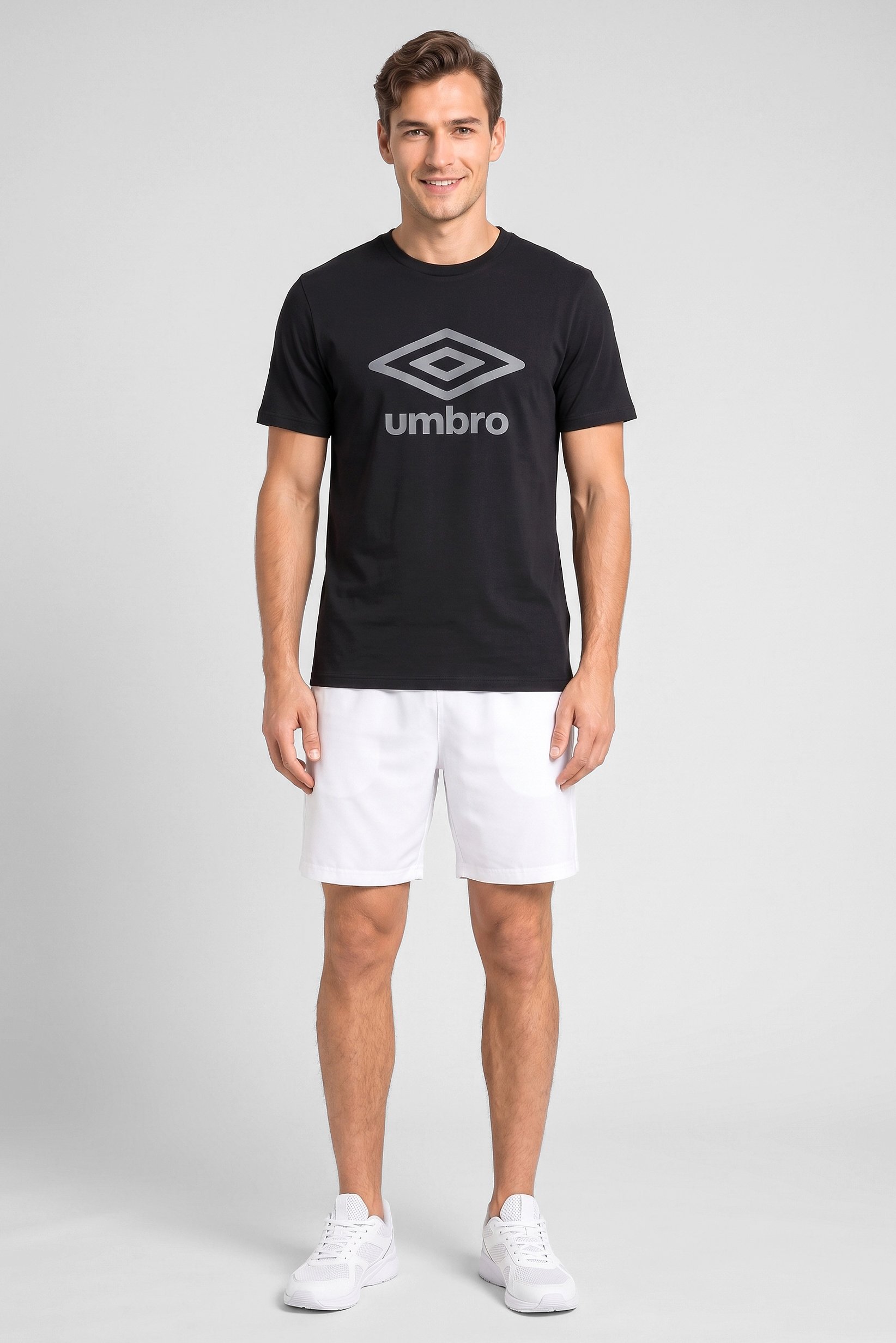 Men Sportswear Fit Short Sleeve Outdoor T-shirt, Black
