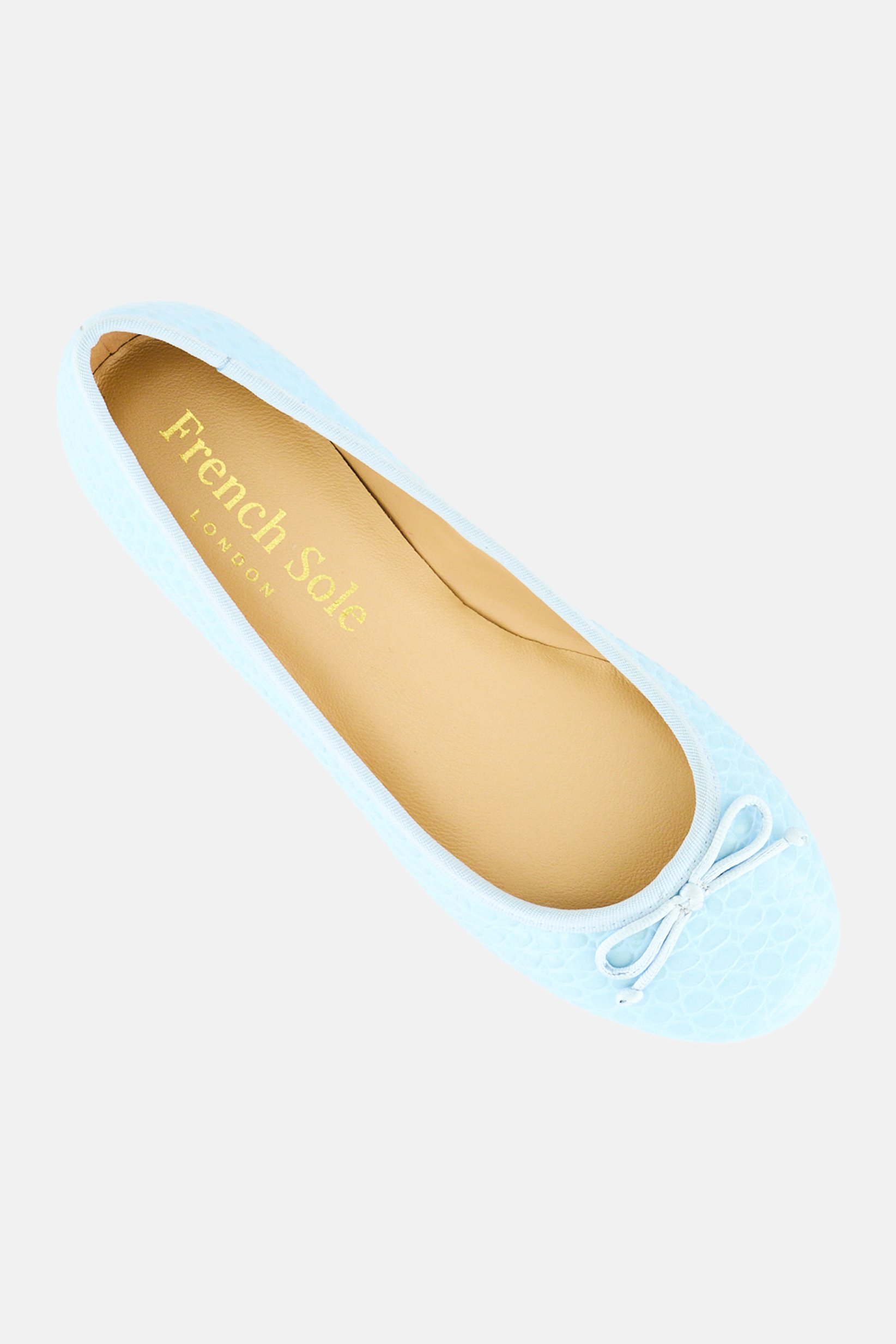 Women Slip On Flats, Light Blue
