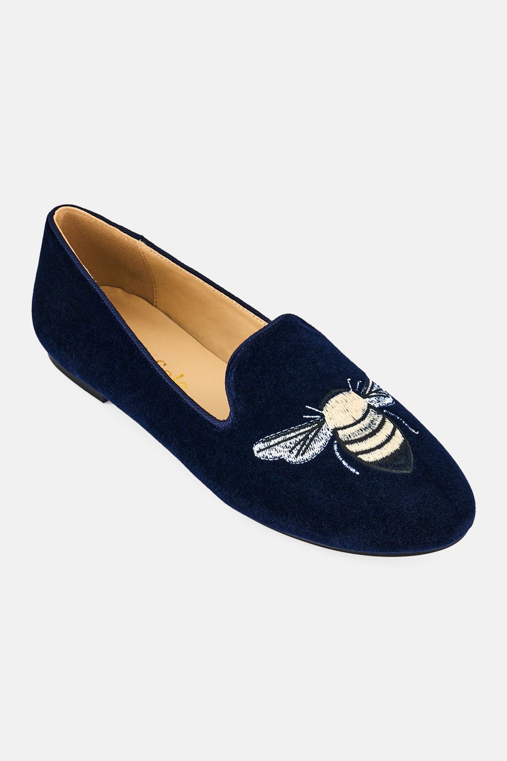 Women Maddox Slip On Flats, Navy