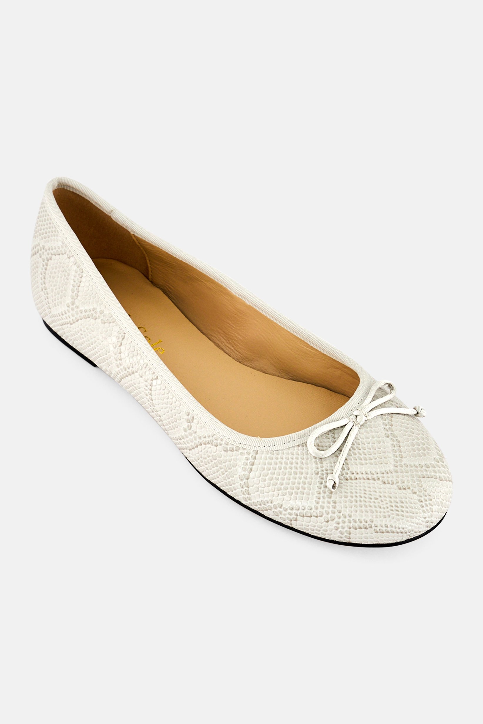 Women Slip On Flat Shoes, Light Grey