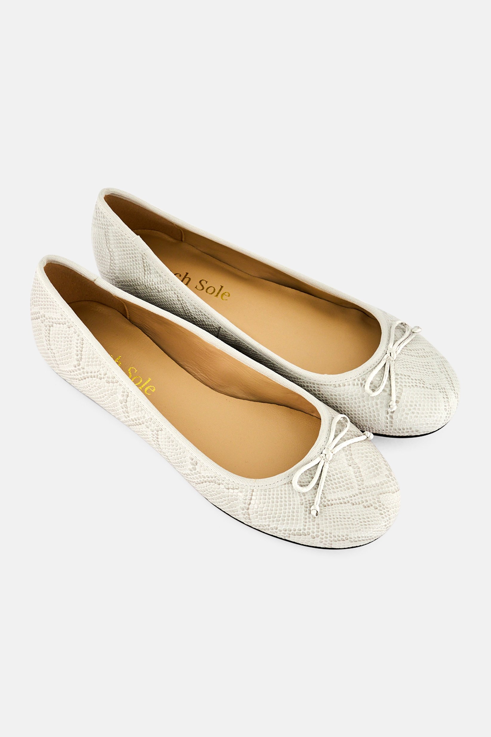 Women Slip On Flat Shoes, Light Grey