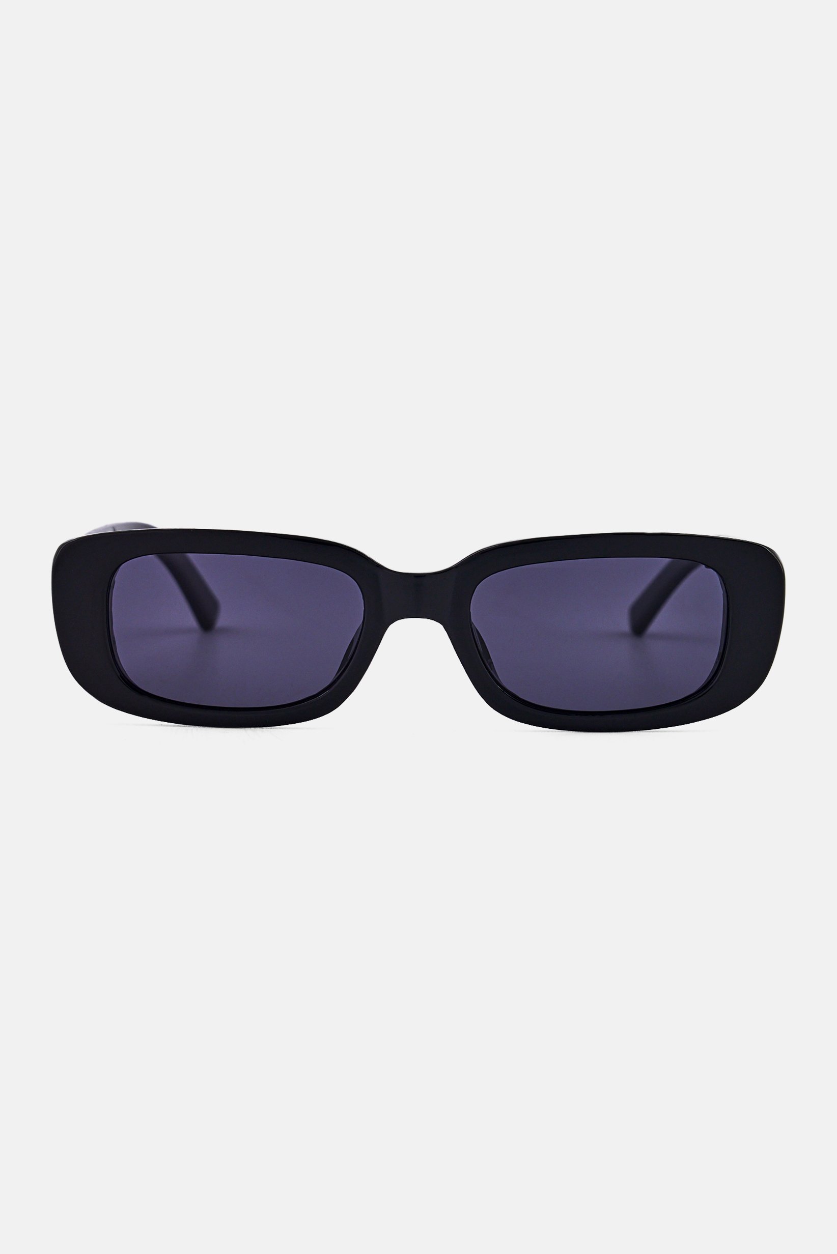 Women 200039002 Rectangle Sunglasses, Black