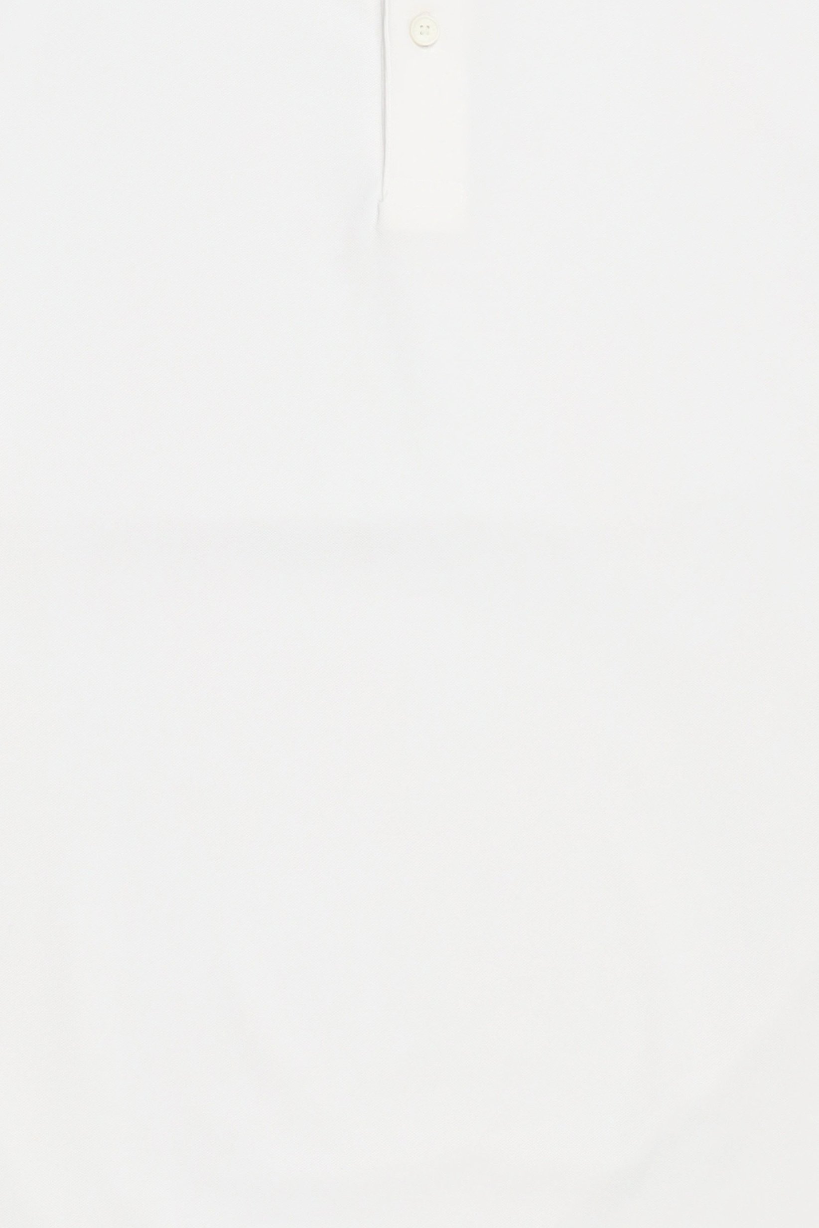Men Regular Fit Plain Short Sleeve Polo Shirt, Off-White