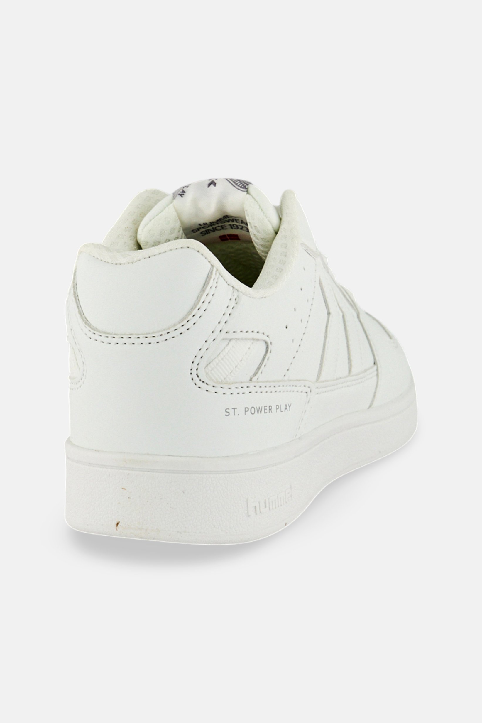 Men St,Power Play Lace Up Tennis Shoes, White