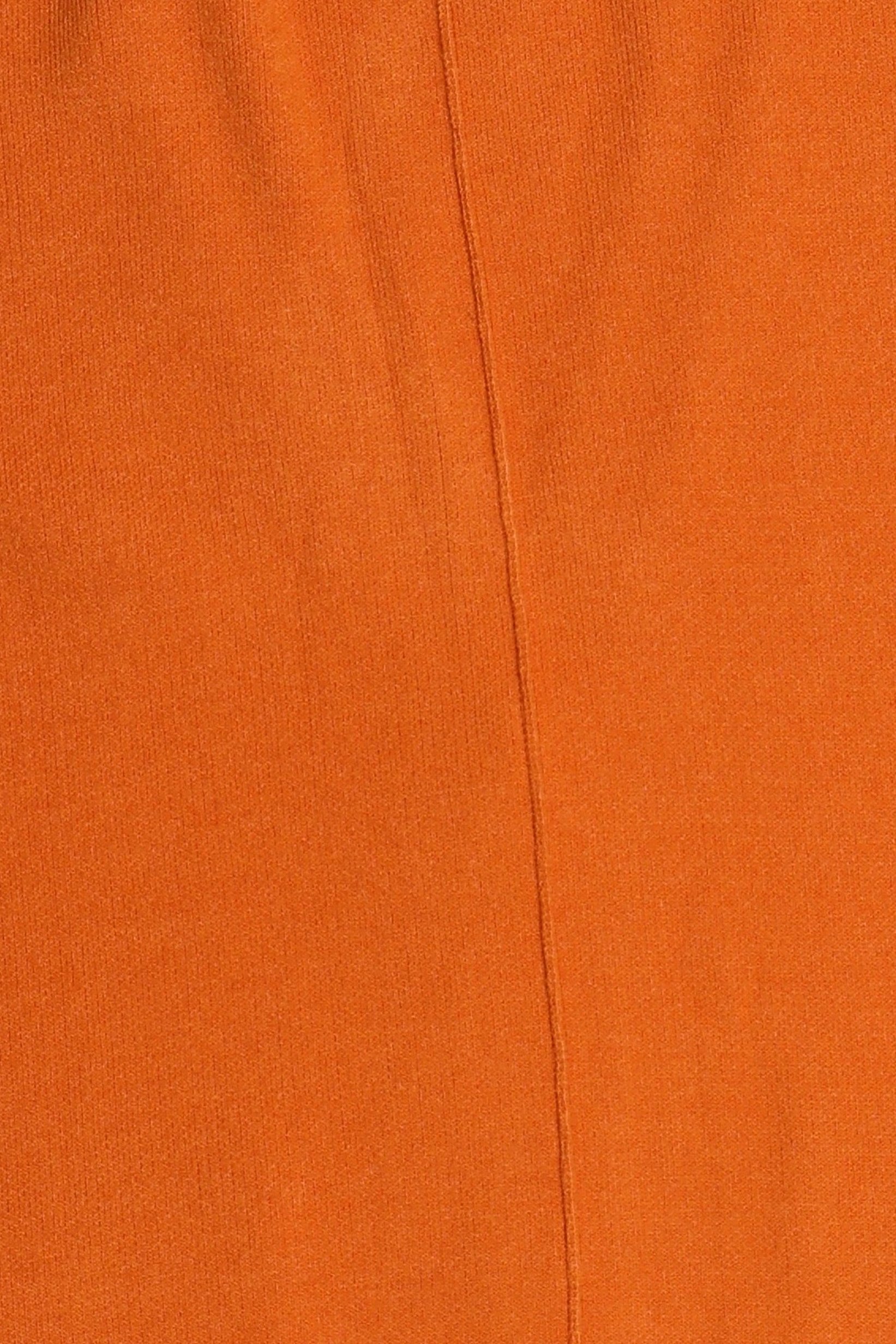 Women V-Neck Textured Cardigan, Orange