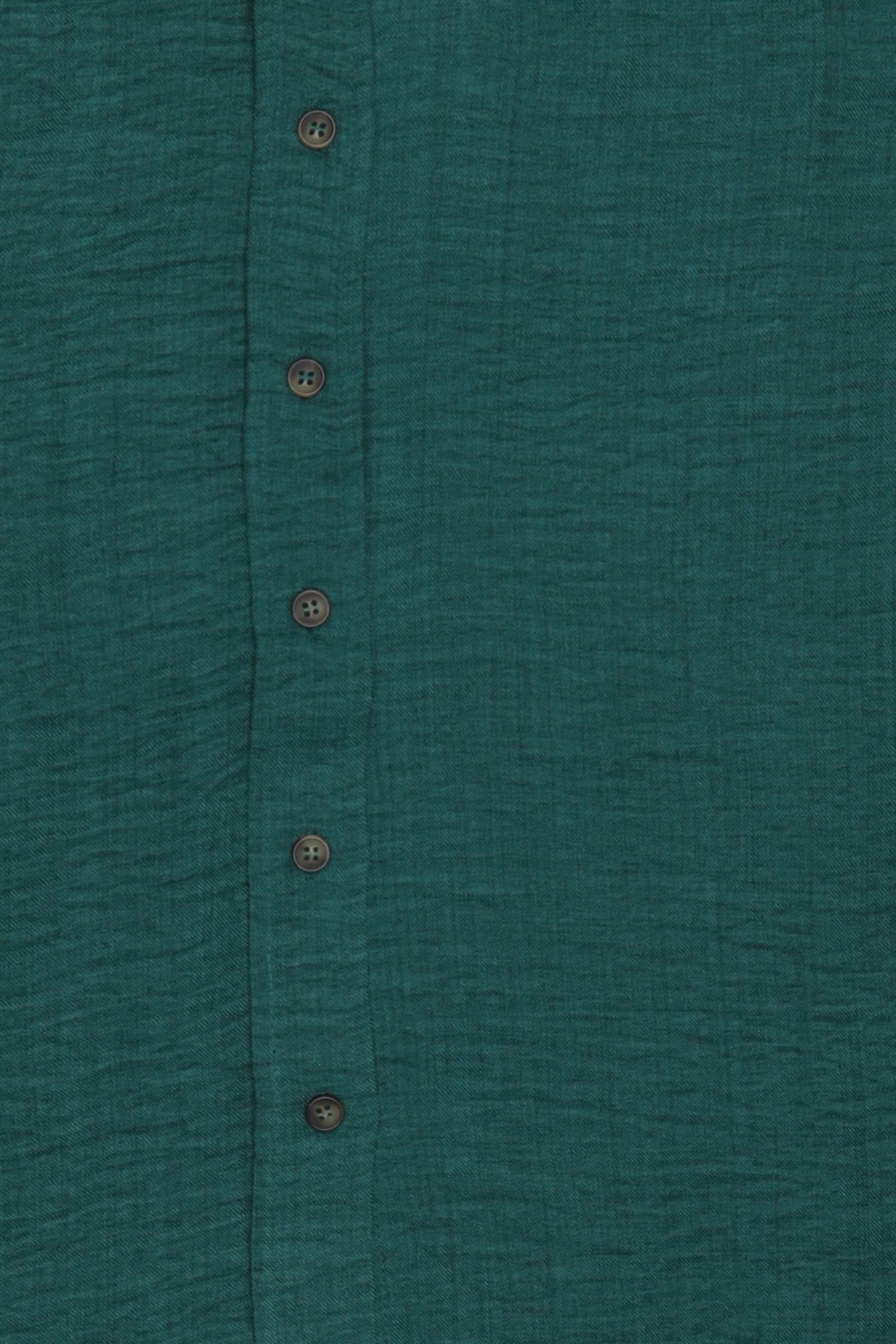 Women Regular Fit Plain Long Sleeve Shirt, Deep Green