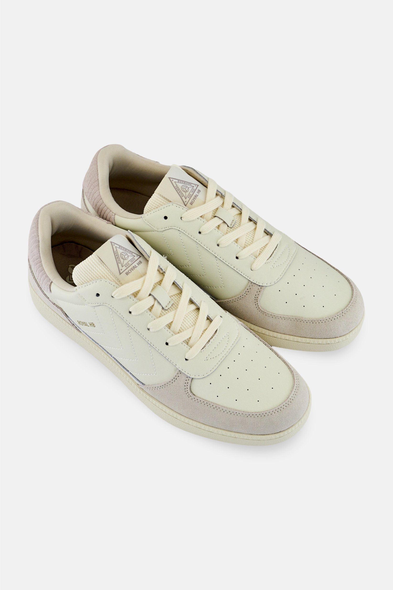 Men Royal Hb Em Lace Up Outdoor Shoes, Light Beige