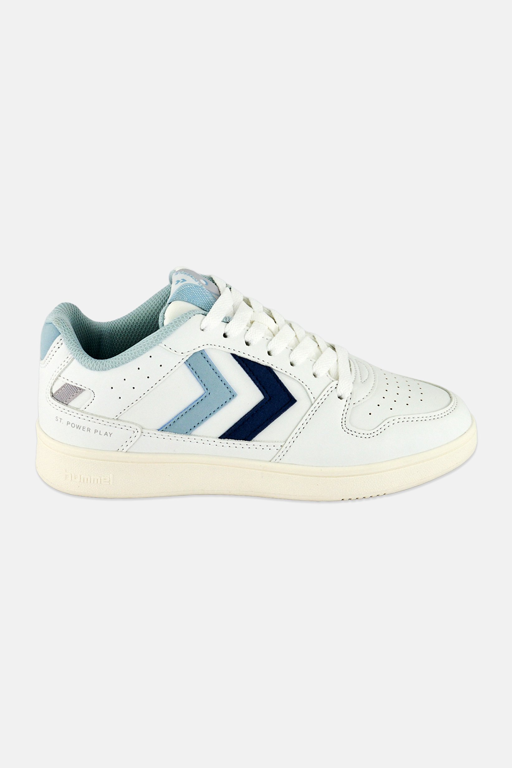 Women ST, Power Play Lace Up Sneakers, White