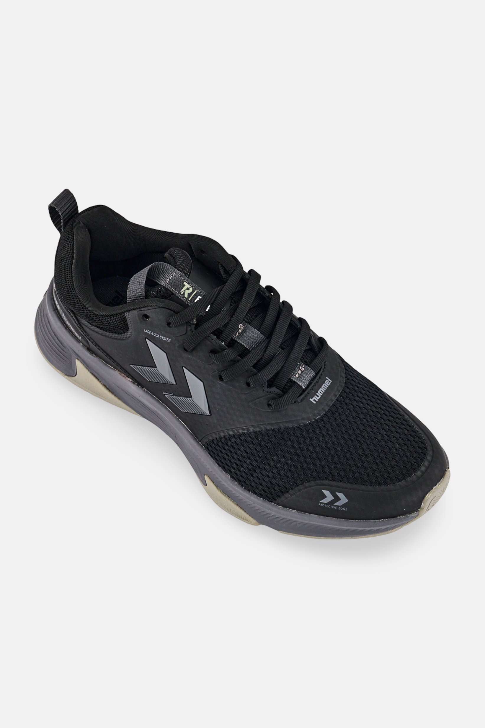 Men Reach Tr Power Lace Up Training Shoes, Black