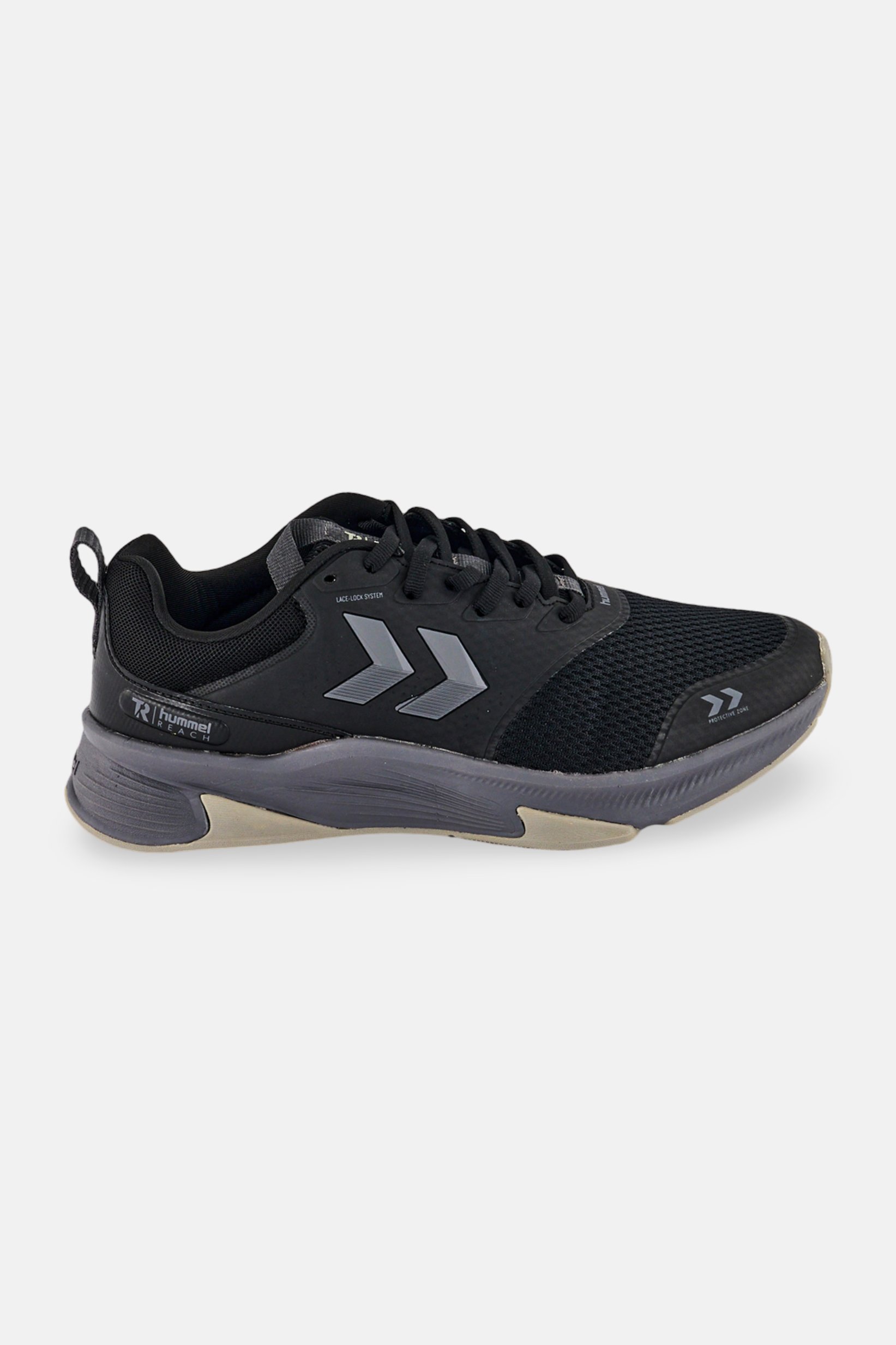 Men Reach Tr Power Lace Up Training Shoes, Black