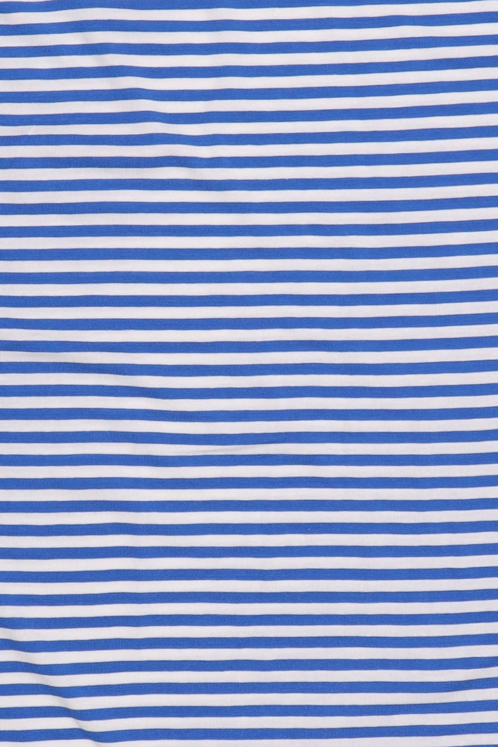 Women Round Neck Cap Sleeve Stripe T-Shirt, Multicolor