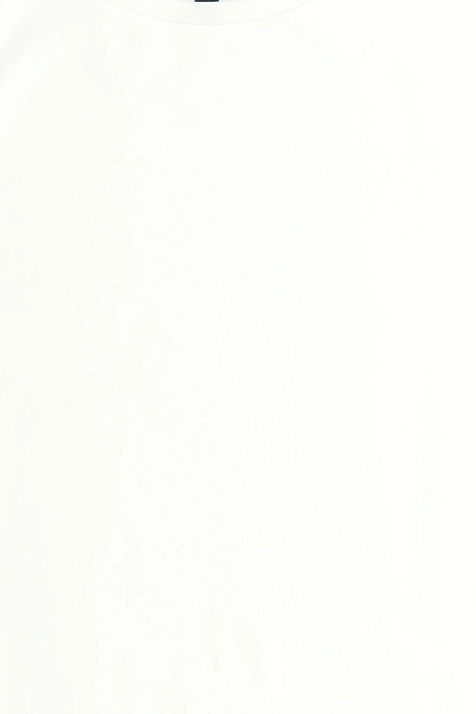 Women Crew Neck Short Sleeve Plain T-Shirt, White