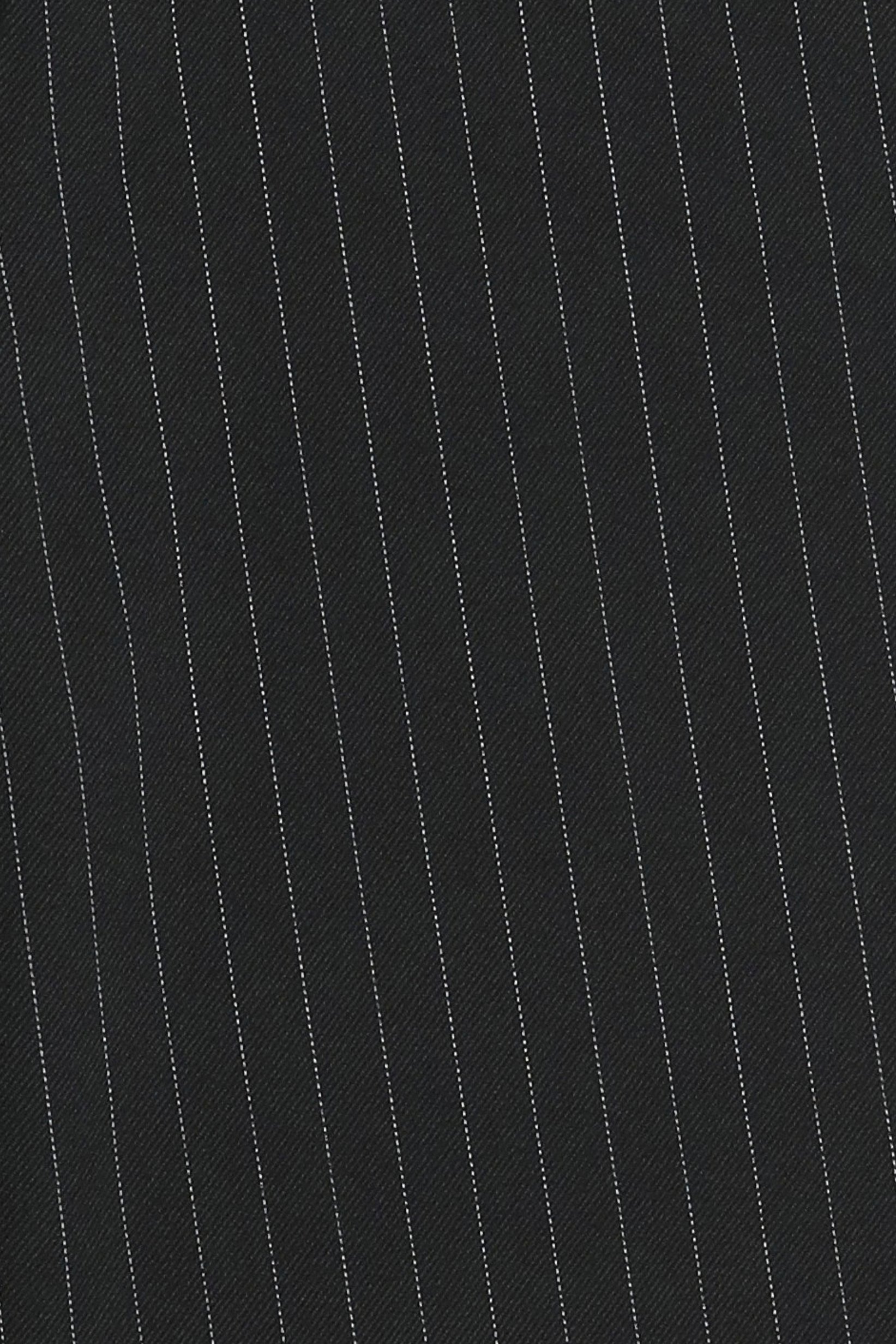Women Regular Fit 30 Inseam Stripe Wide Leg Pants, Black