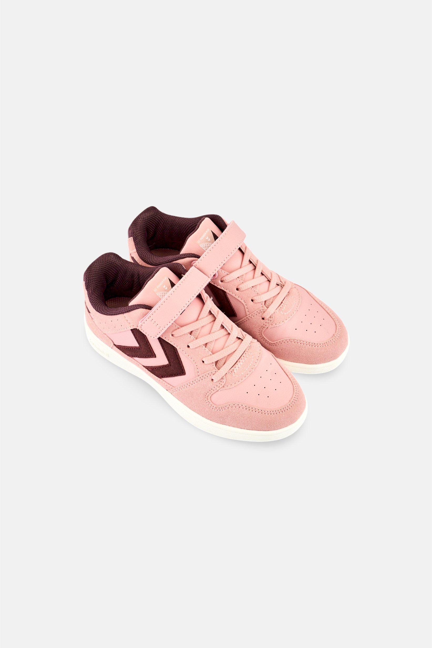 Kids Girl St Power Play Velcro Closure Casual Shoes, Old Rose