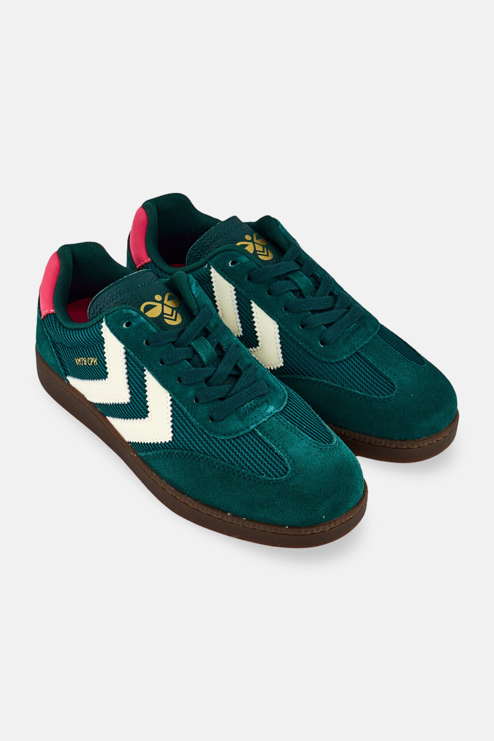 Men VM78 Cph Lace Up Tennis Shoes, Dark Green