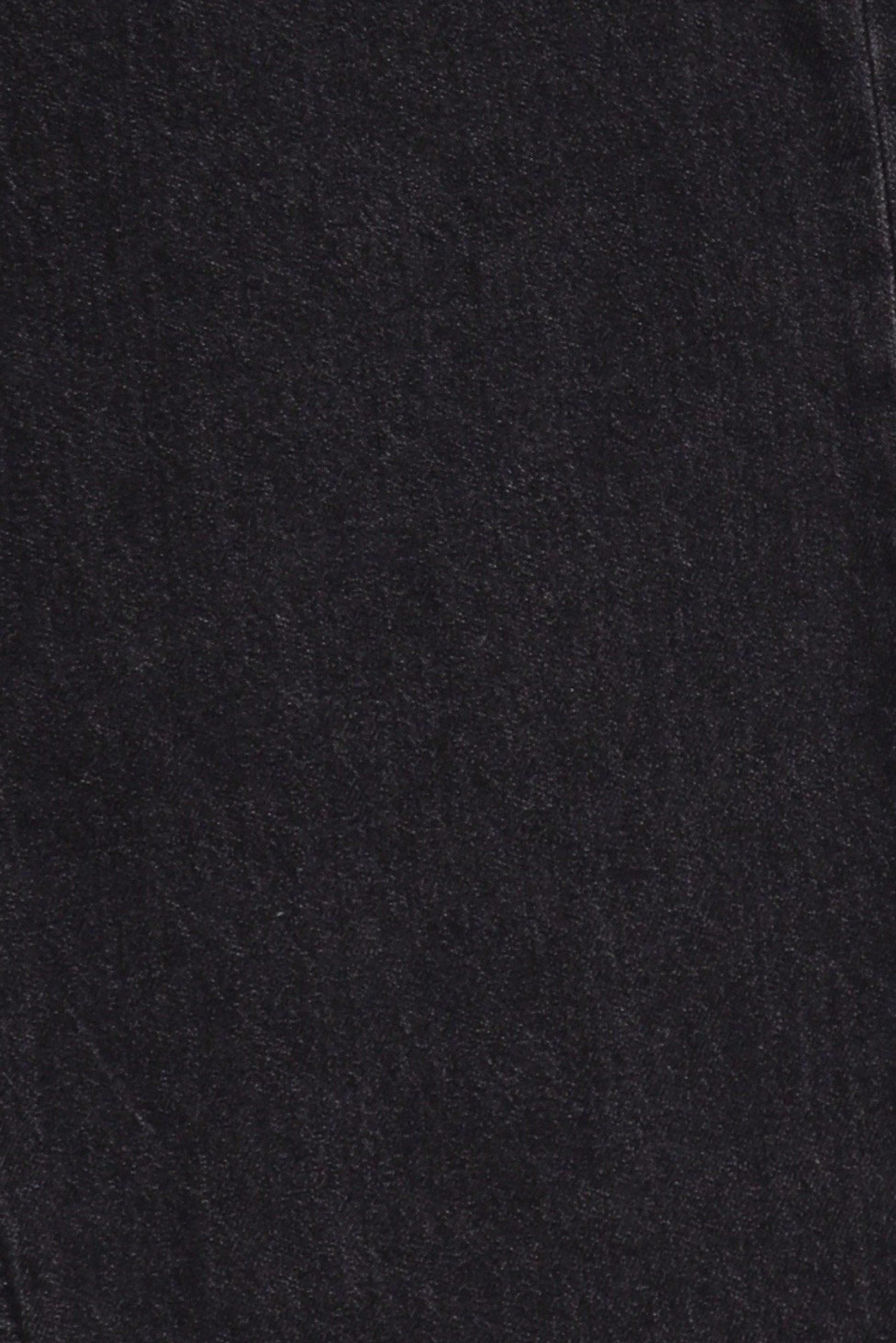 Kids Boy Baggy Fit Washed Non-Stretchable Denim Jeans, Black
