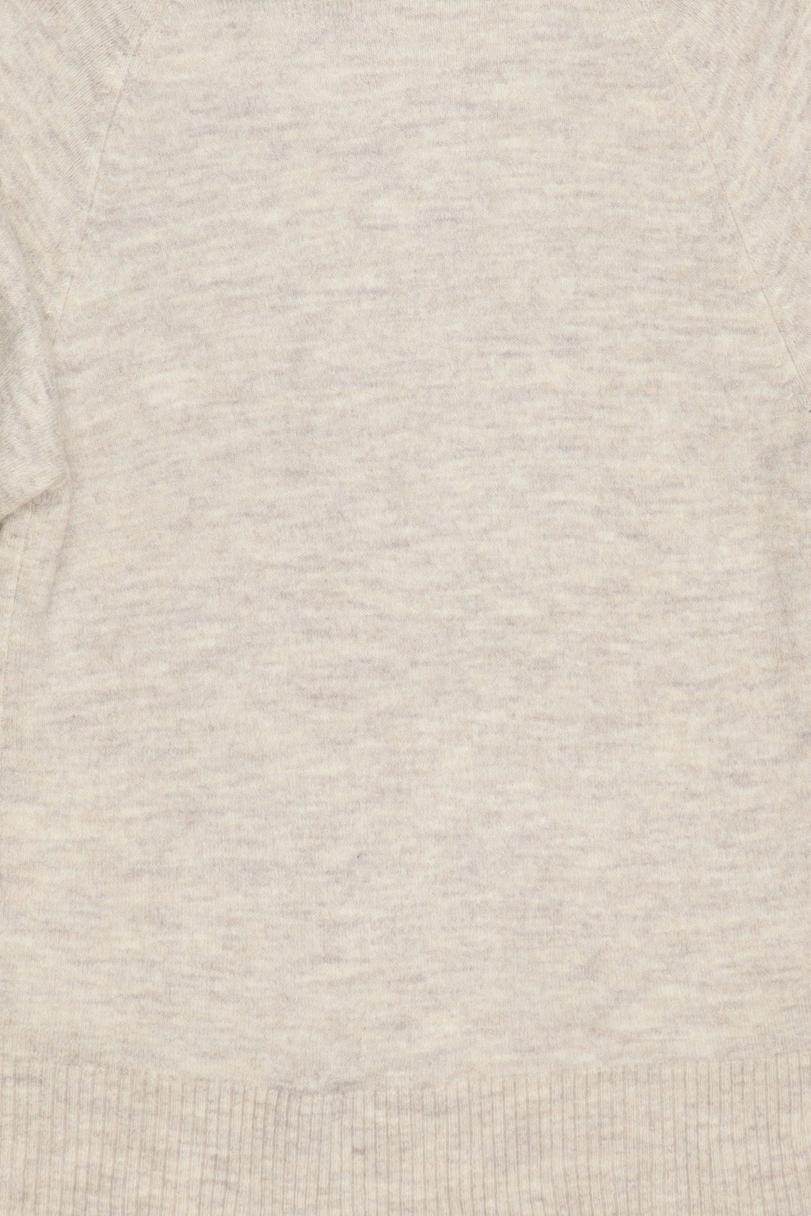 Women Crew Neck Long Sleeve Textured Sweater, Beige