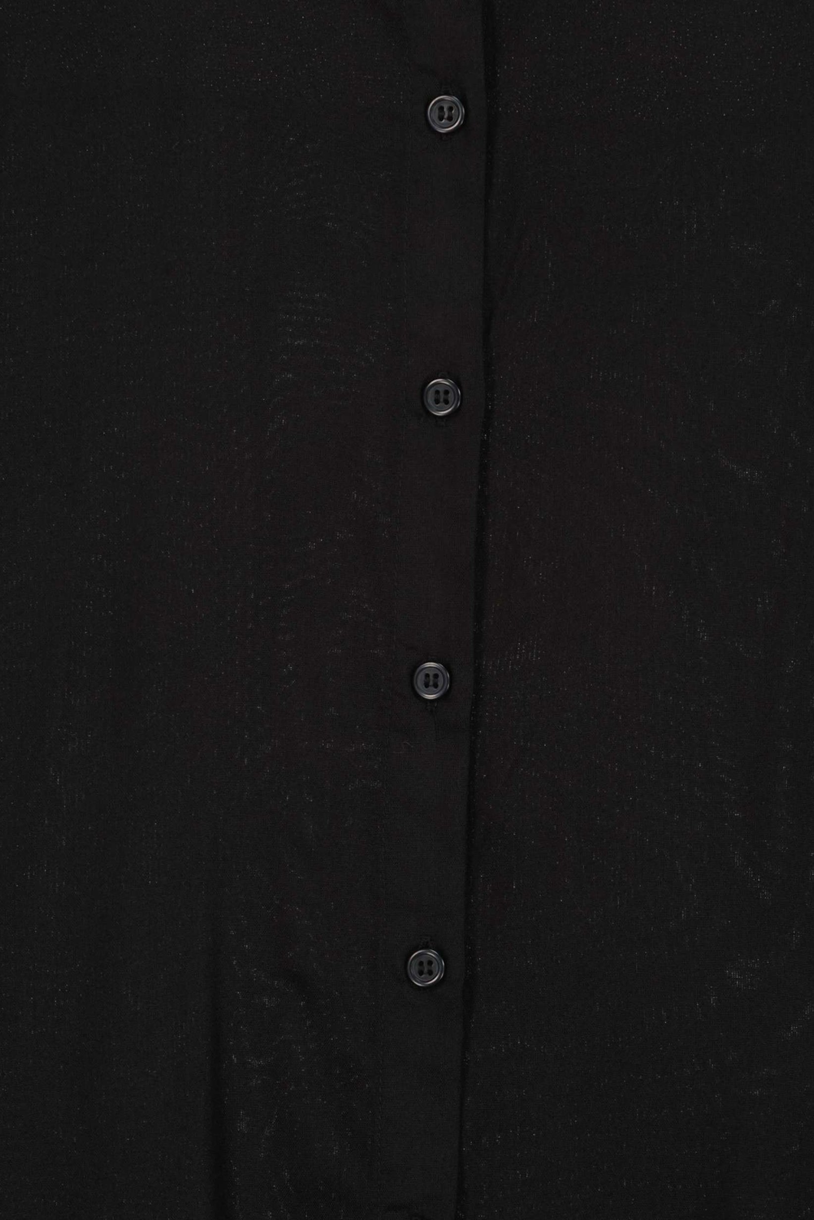Women Regular Fit Long Sleeve Solid Shirt, Black