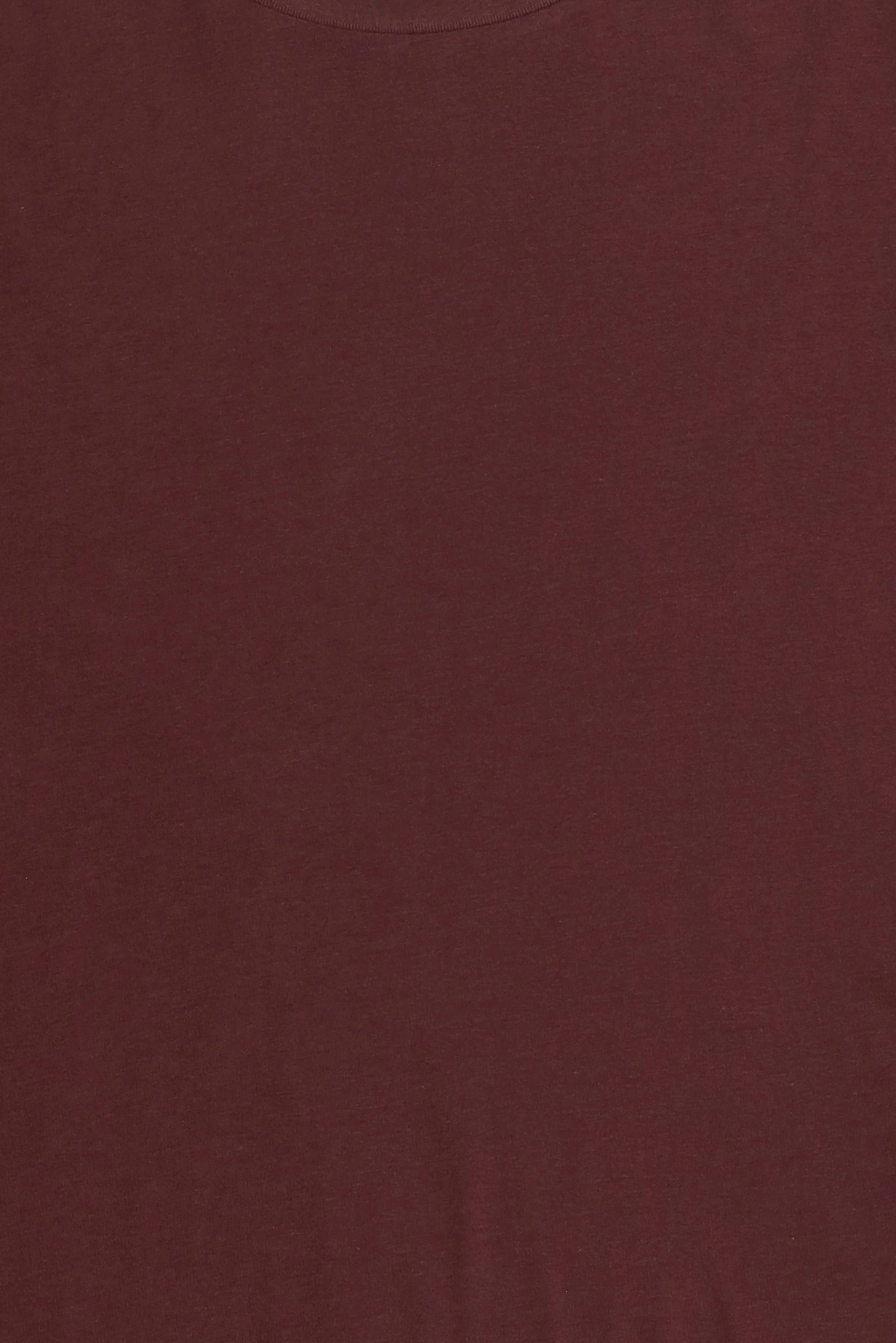 Women Crew Neck Short Sleeve Plain T-Shirt, Burgundy