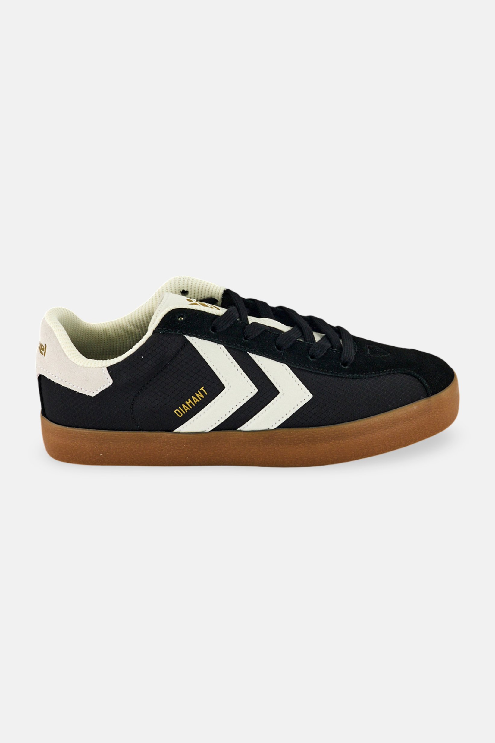 Kids Boy Diamant Lx-E Rs Lace Up Handball Shoes, Black