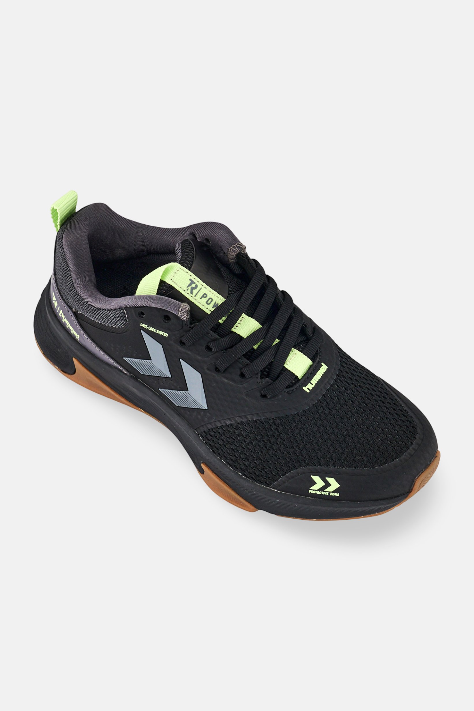 Kids Boy Reach Tr Power Lace Up Training Shoes, Black