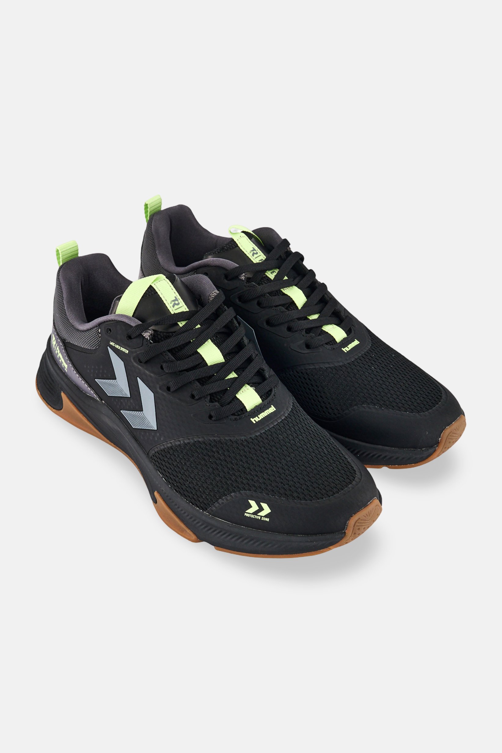 Men Reach Tr Power Lace Up Training Shoes, Black