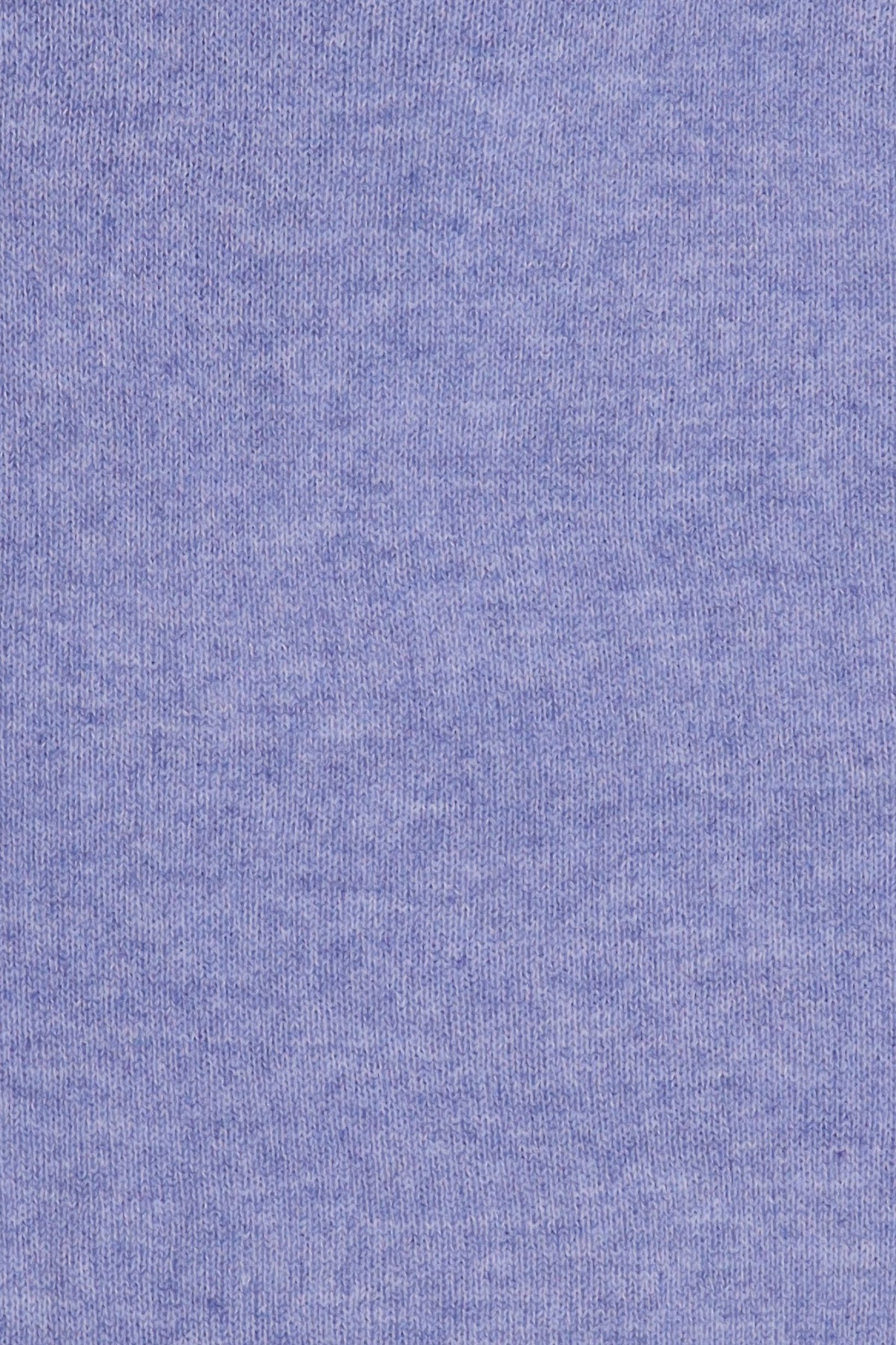 Women Crew Neck Knitted Sweater, Light Blue