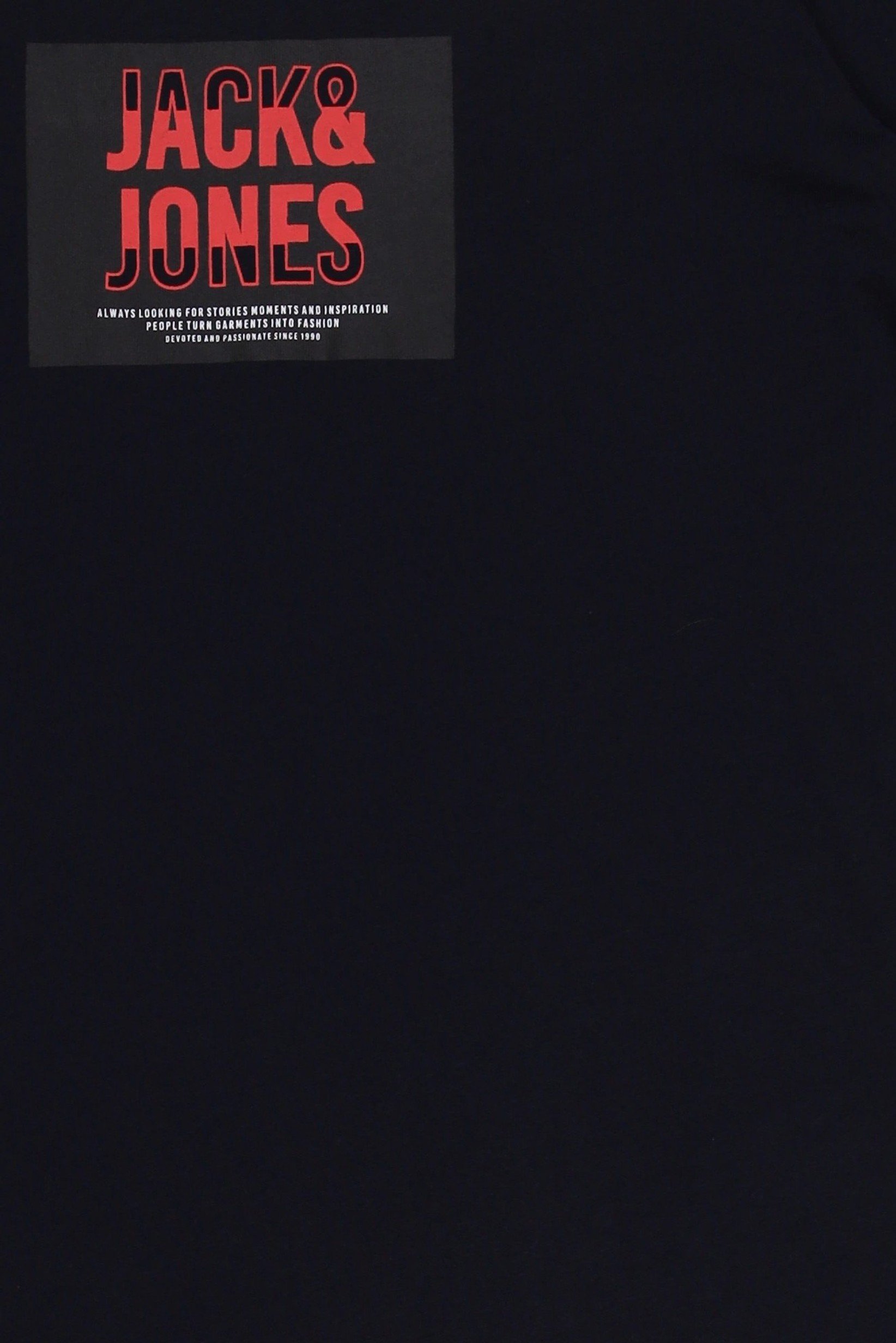 Kids Boy Brand Logo Short Sleeve T-Shirt, Navy Blue