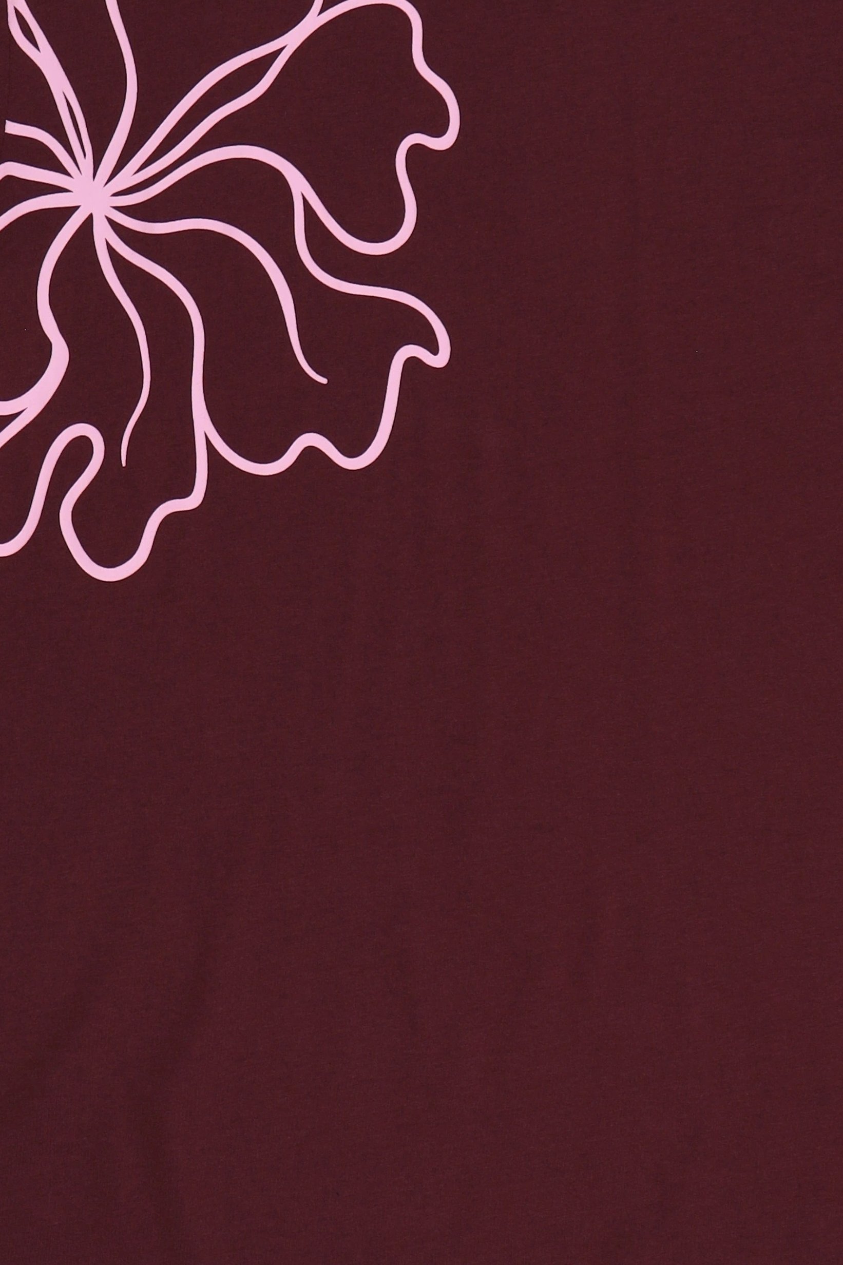 Women Crew Neck Short Sleeve Graphic Print T-Shirt, Maroon
