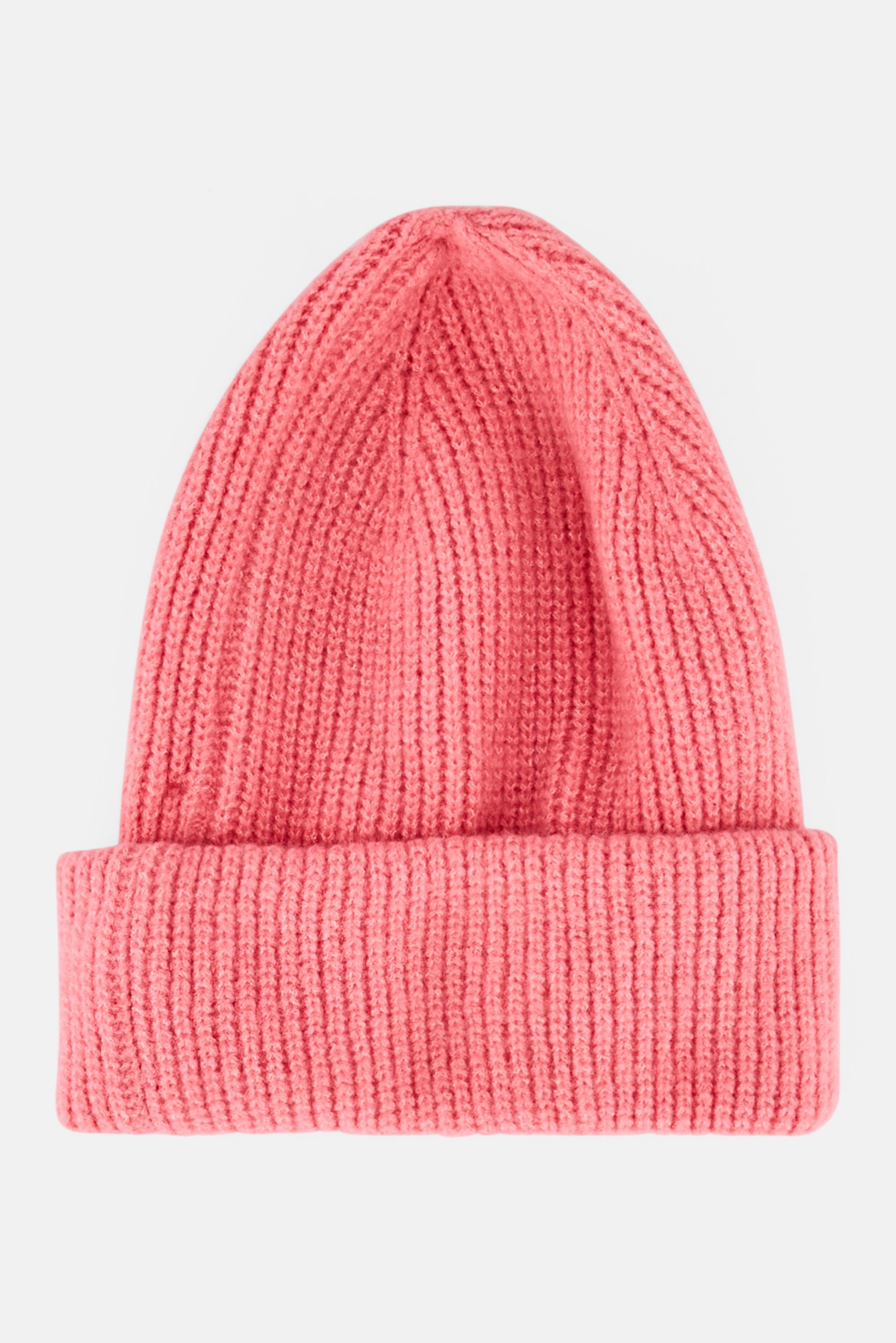 Women Knitted Beanie Hat, Pink