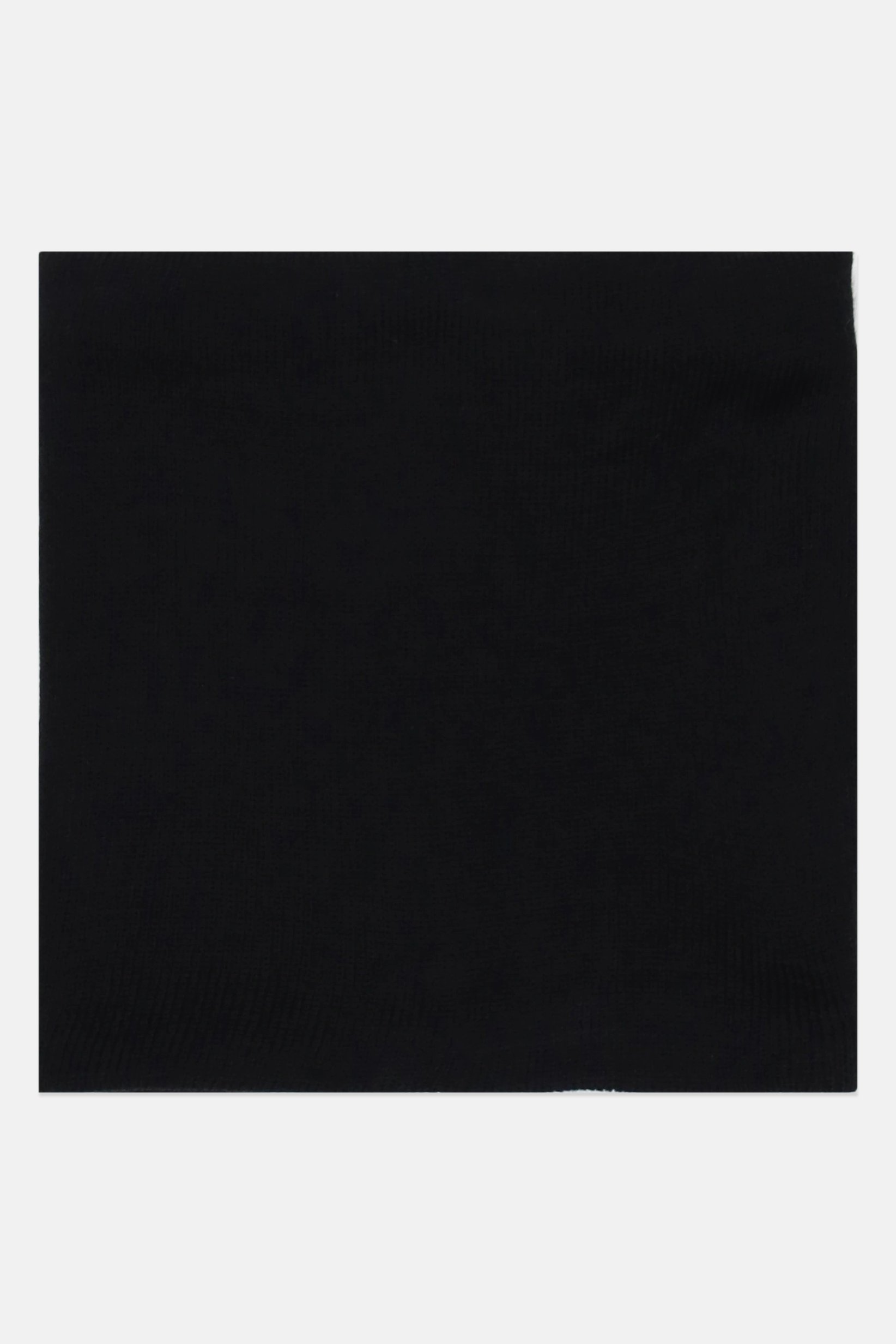 Kids Boy Knitted Scarf, Black