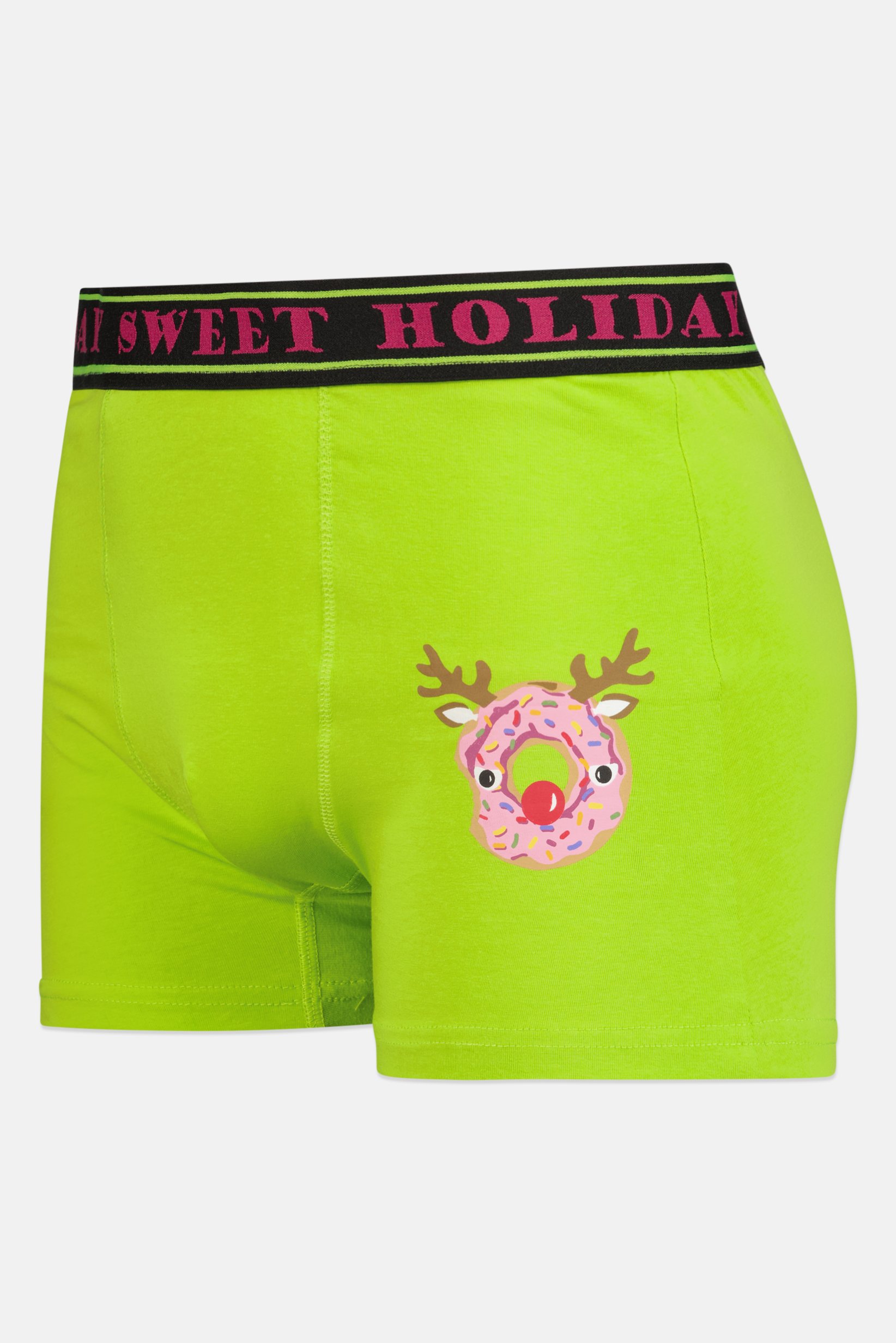 Men 3 Pieces Graphic Print Boxers, Multicolor