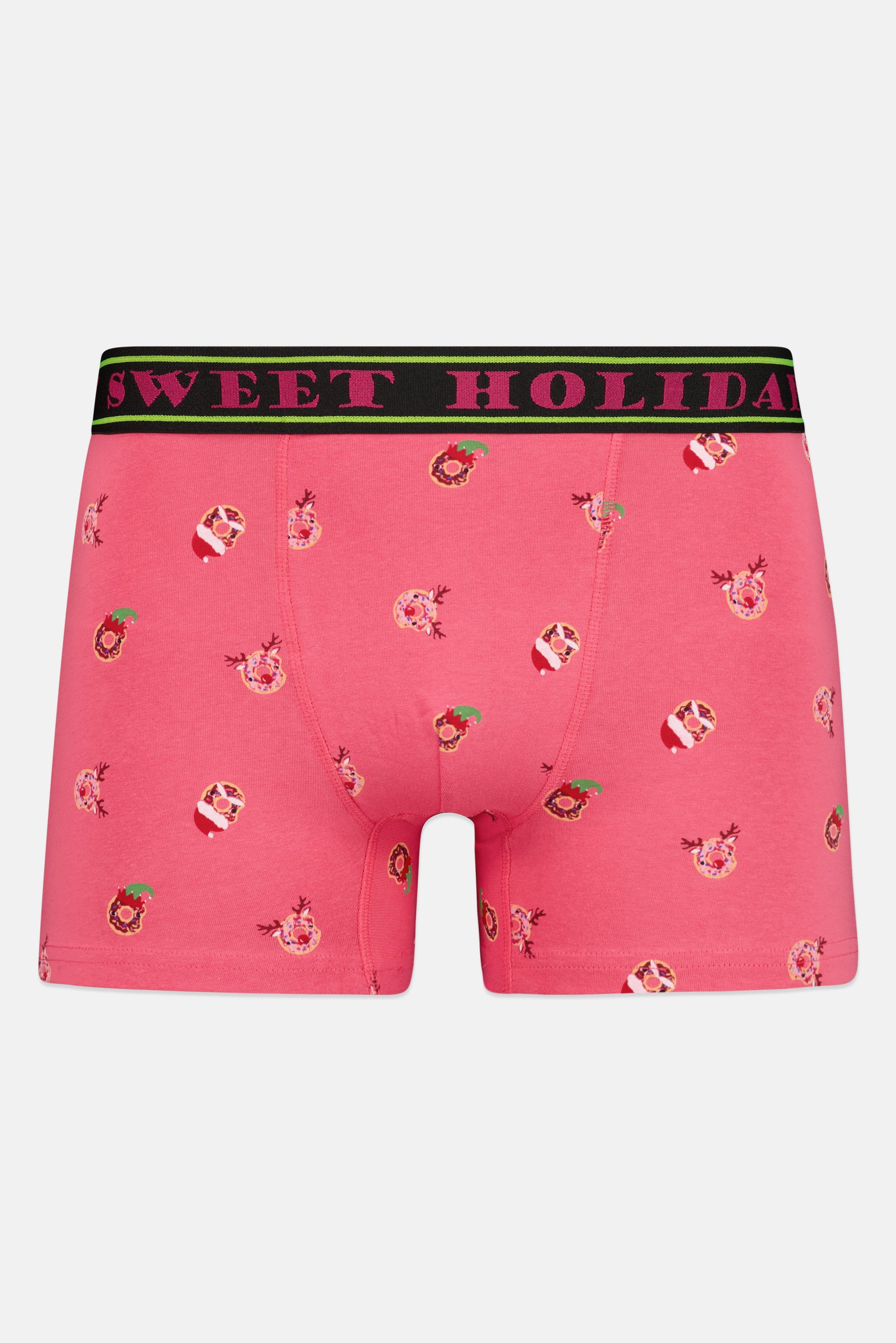 Men 3 Pieces Graphic Print Boxers, Multicolor