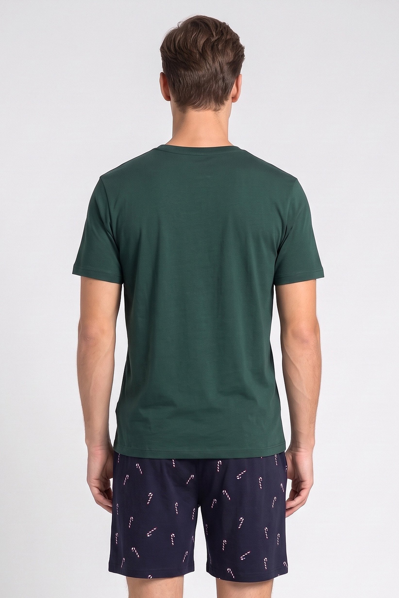 Men 2 Pieces Graphic Print T-Shirt And Short Set, Multicolor