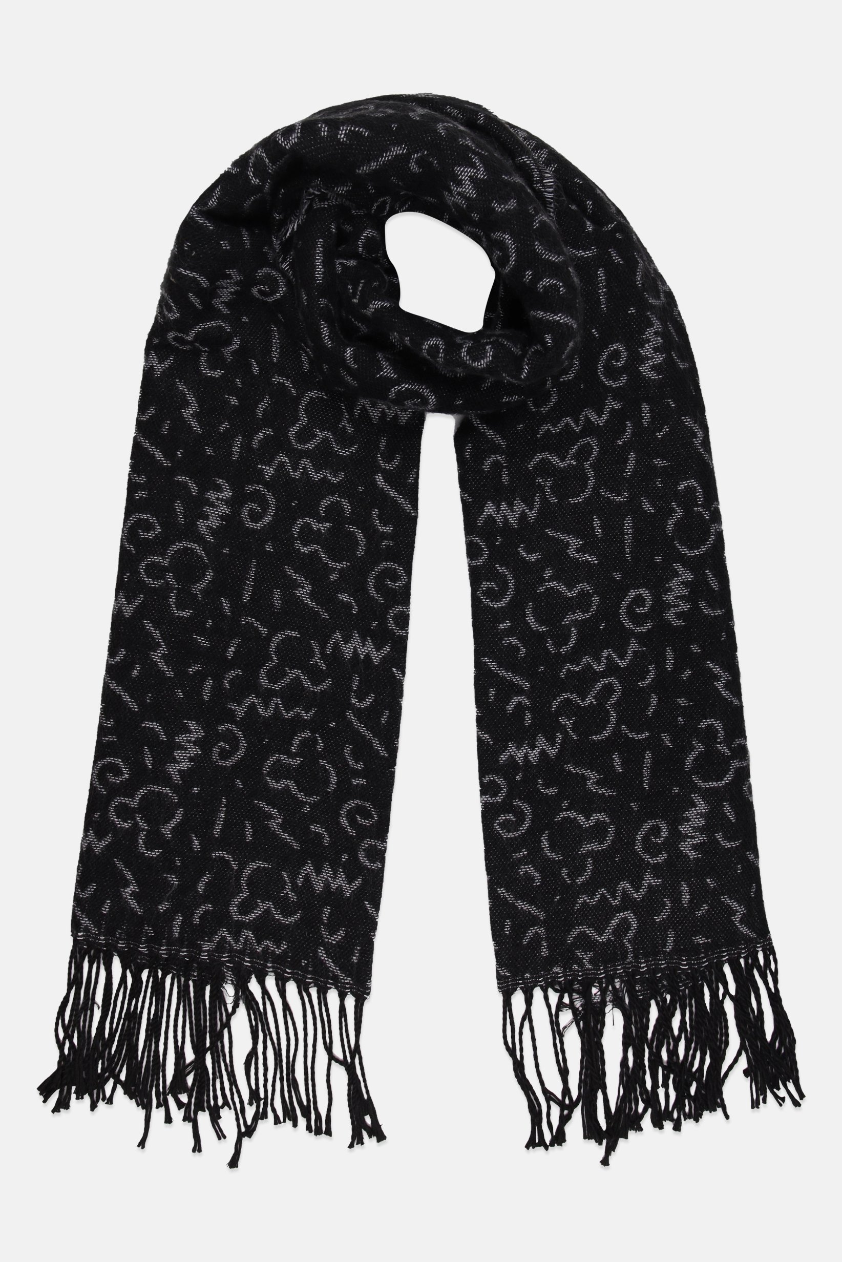 Women Allover Printed Scarve, Multicolor