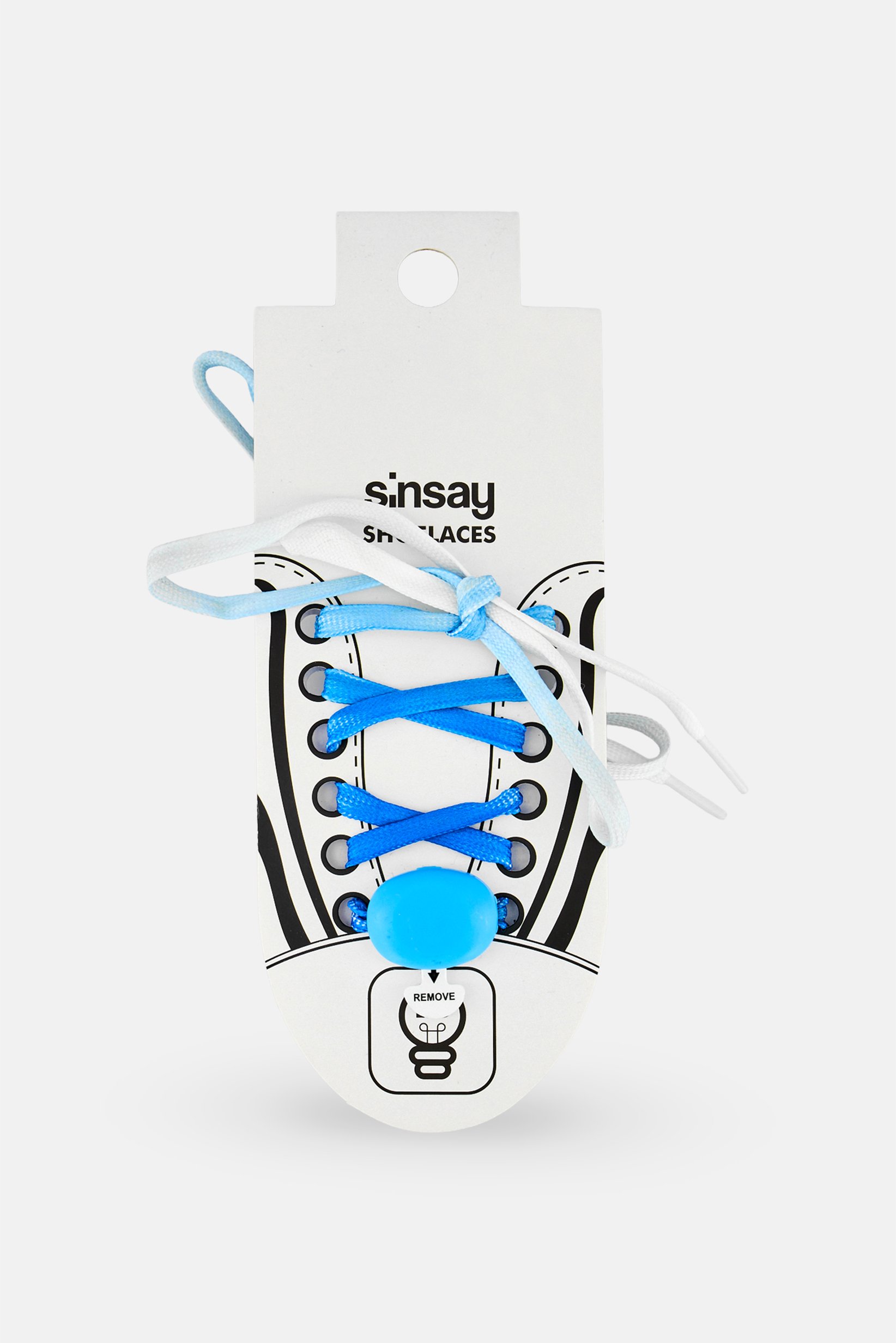 1 Pair Shoe Lace, Light Blue