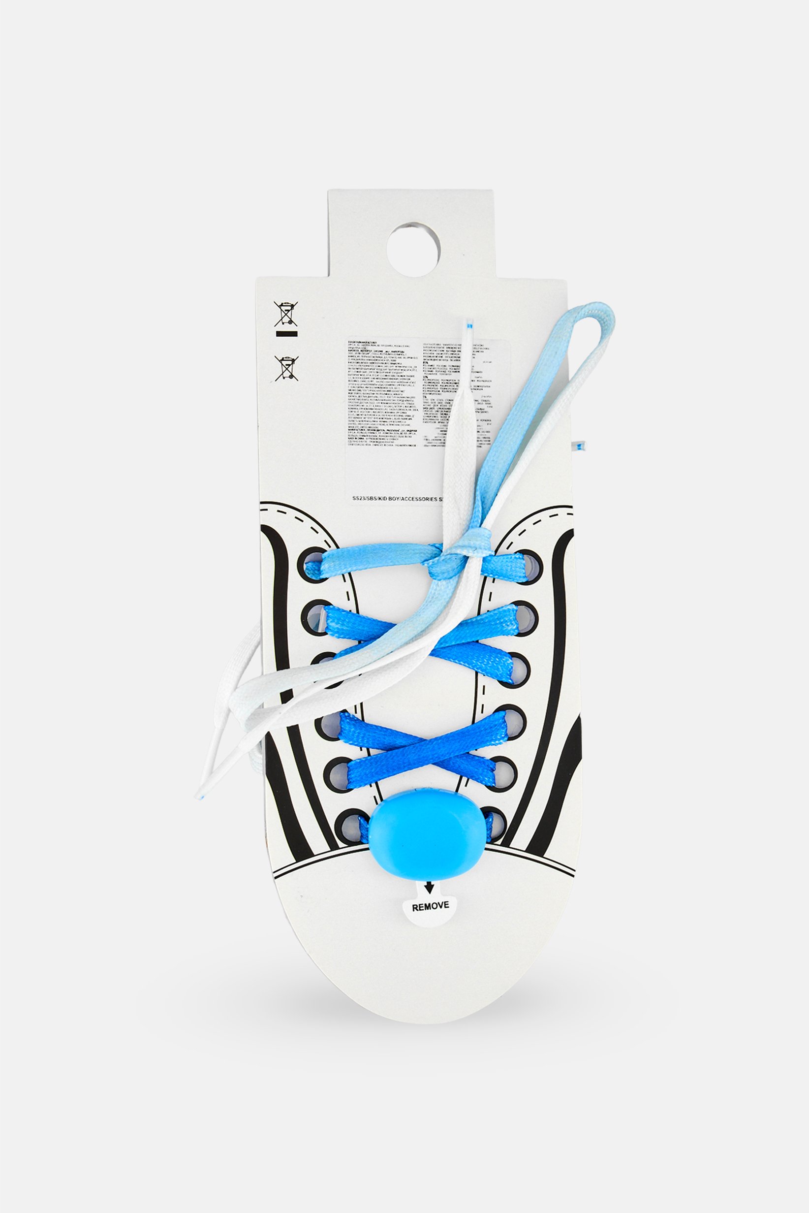 1 Pair Shoe Lace, Light Blue