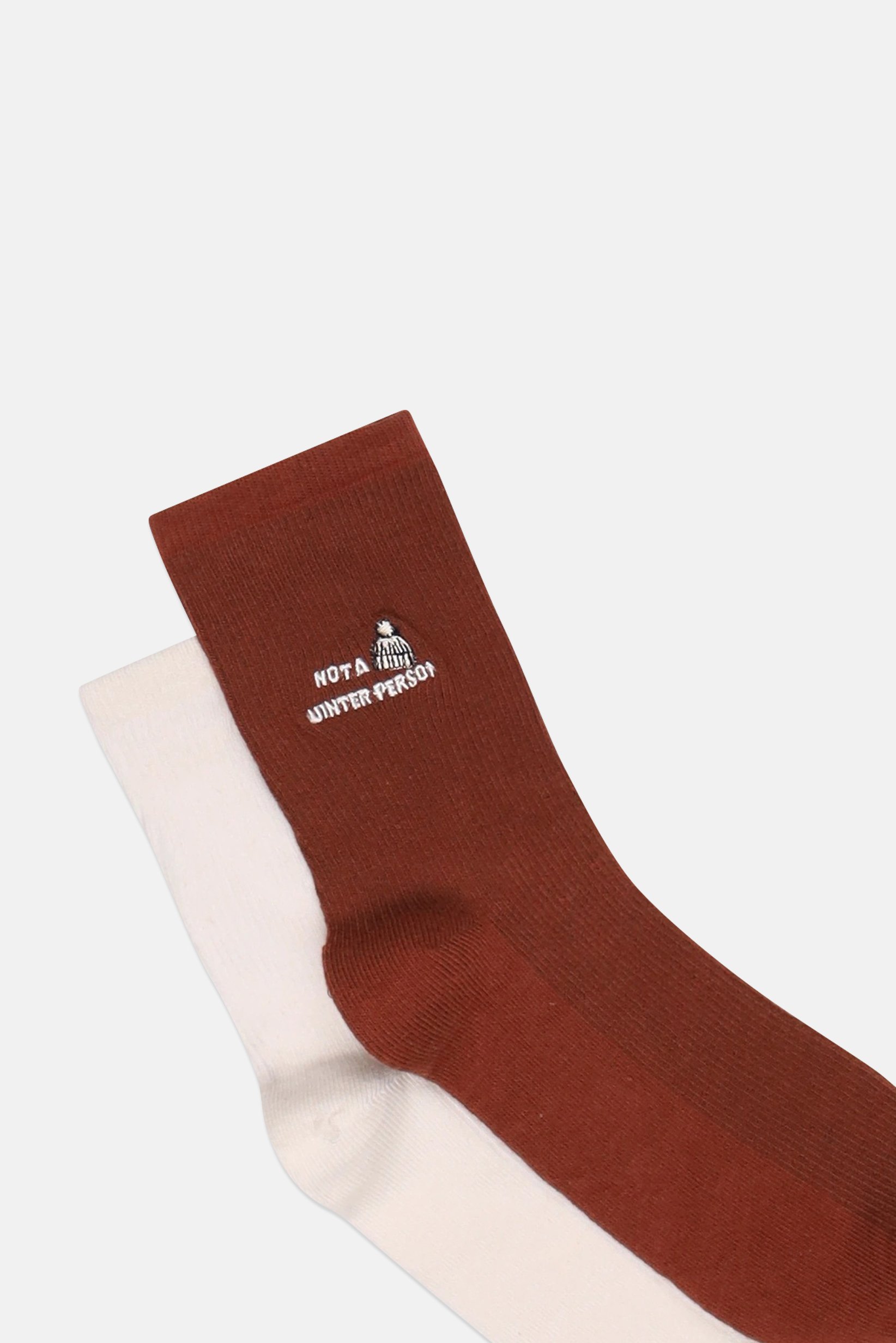 Women 2 Pairs Embroidered Ankle Socks, Multicolor