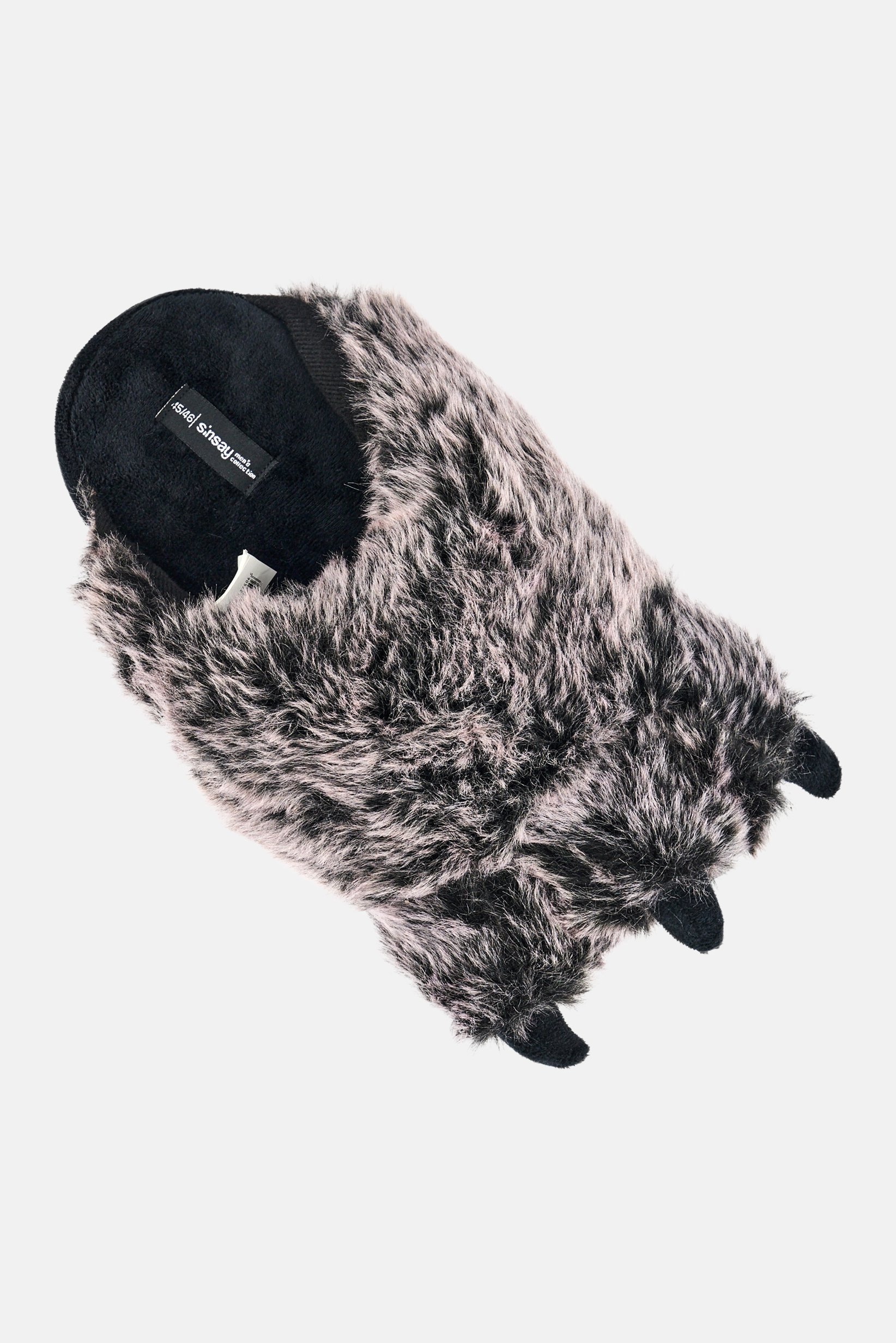 Men Slip On Faux Fur Homewear Slipper, Multicolor
